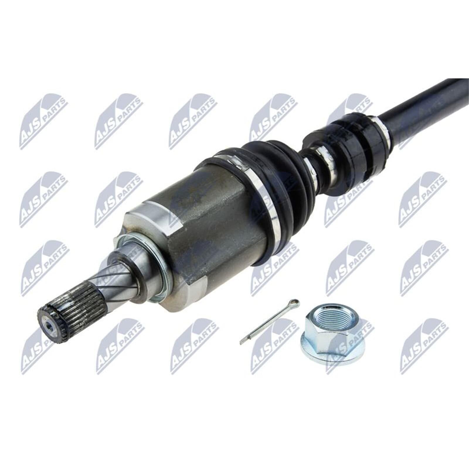 NTY Npw-Ns-068 Antriebswelle vorne links | Npw-Ns-068 [38225-JD22B] Kompatibel mit Qashqai I (J10, NJ10)