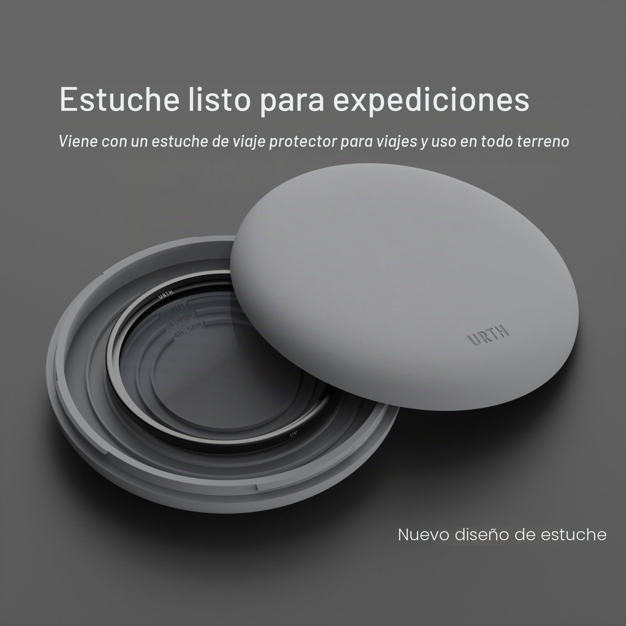 Urth 52 mm Filtro UV para Objetivo (Plus) — Nano-Recubrimiento de 30 Capas, Vidrio óptico HD, protección UV para Objetivo de cámara