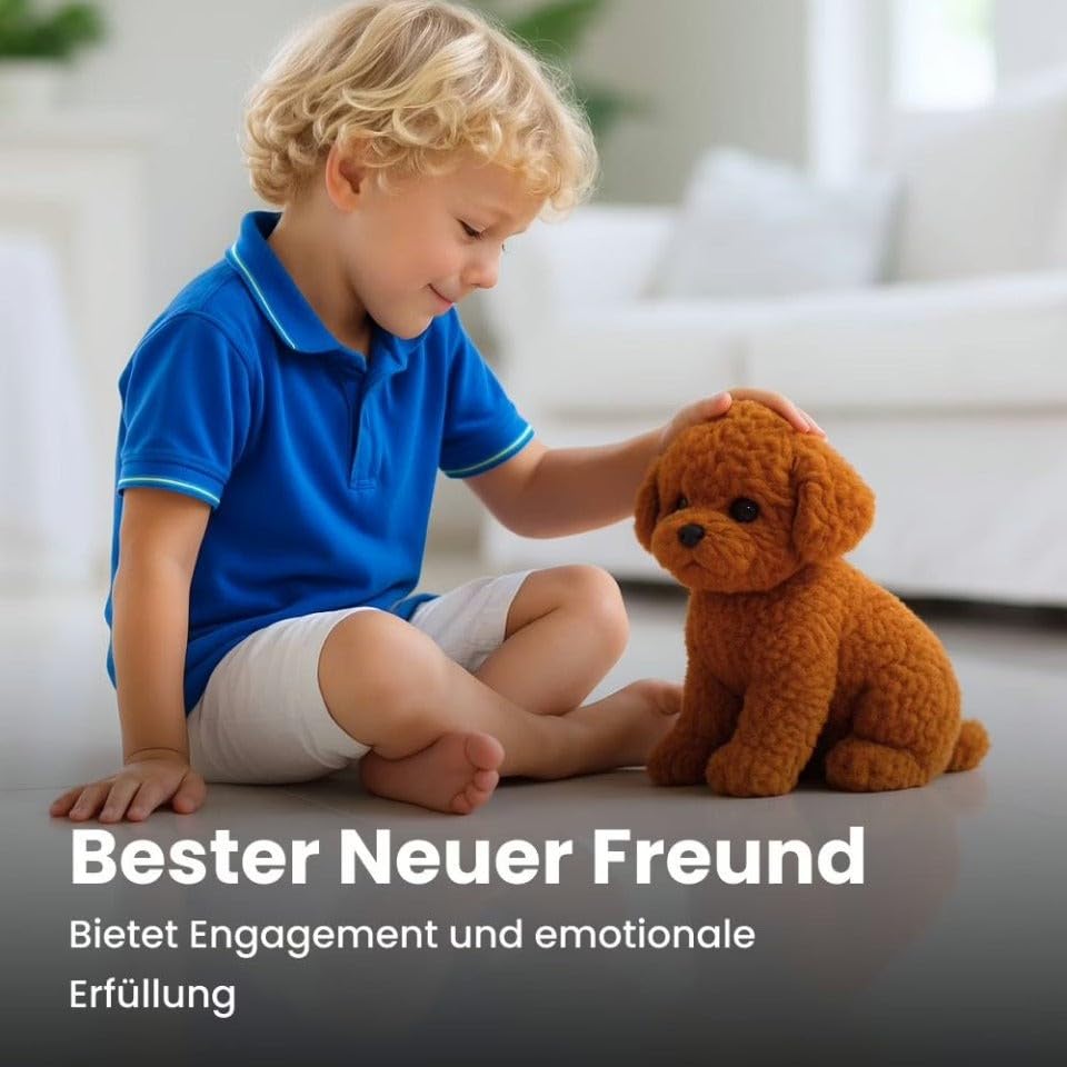 MAVURA Wuffy™ Robot Puppy -Realistischer Ki Roboter Hundewelpe Plüschhund das Original!