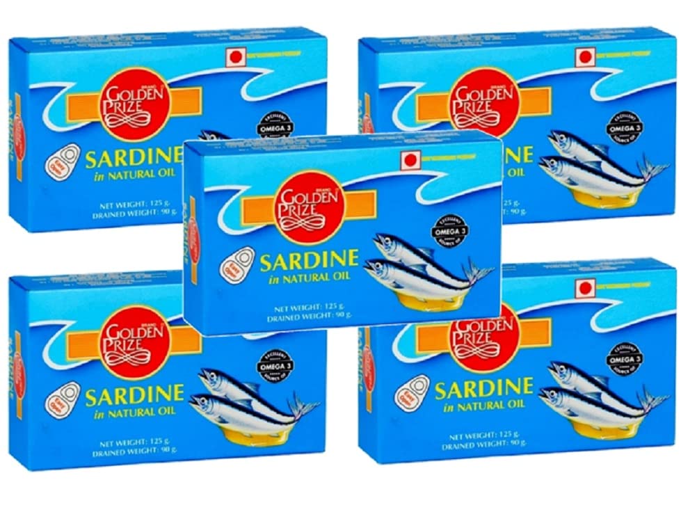 See full amazon price history chart for Golden Prize Canned Sardine in Natural Oil, 125g (Pack of 5) Golden Prize Canned Sardine in Natural Oil, 125g (Pack of 5) (B09CM85R14) Amazon Price History, Amazon Price Tracker