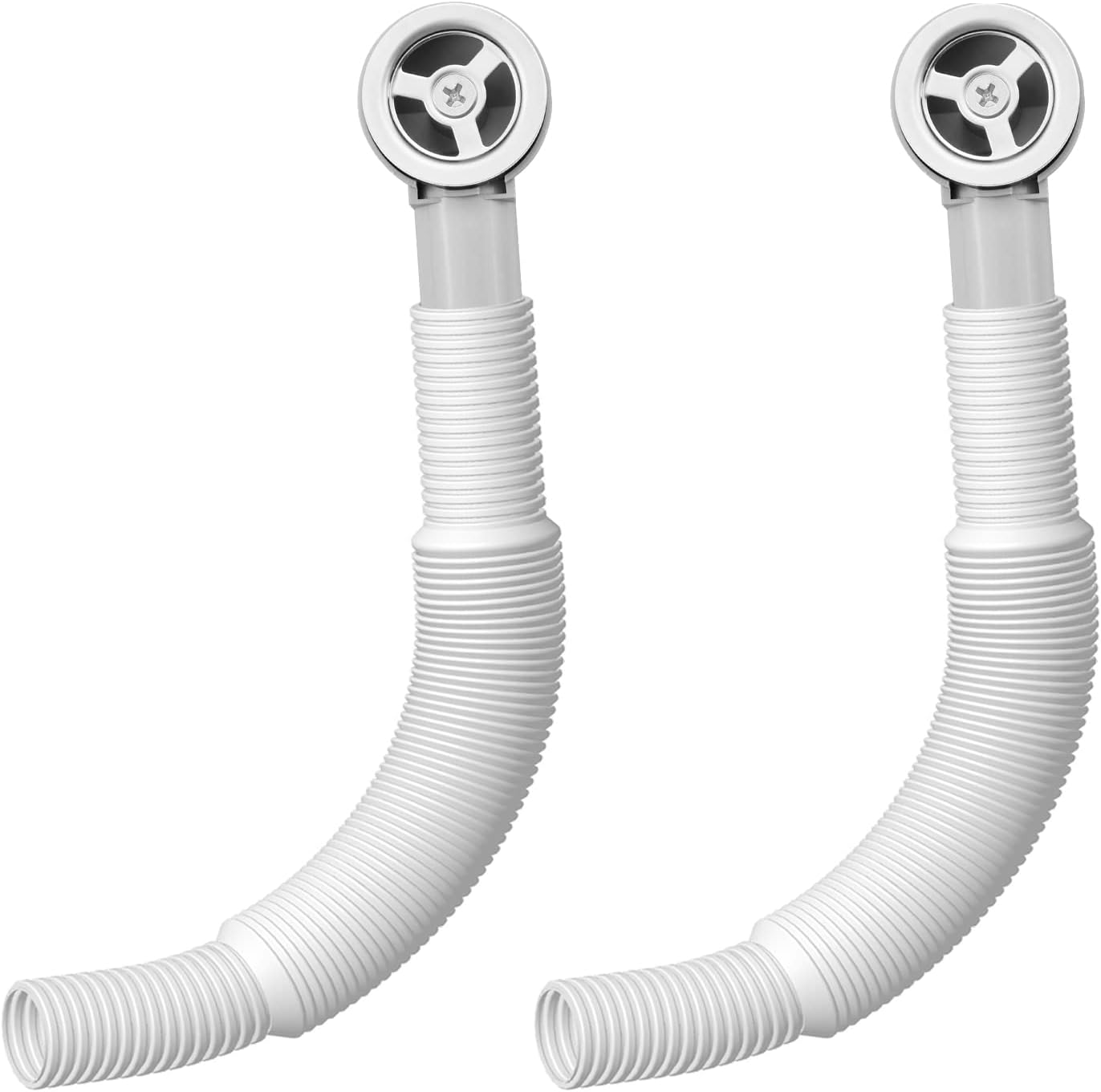 Hinata 2Pcs Overflow Pipes Wash Basin Overflow Head Sink Overflow Head