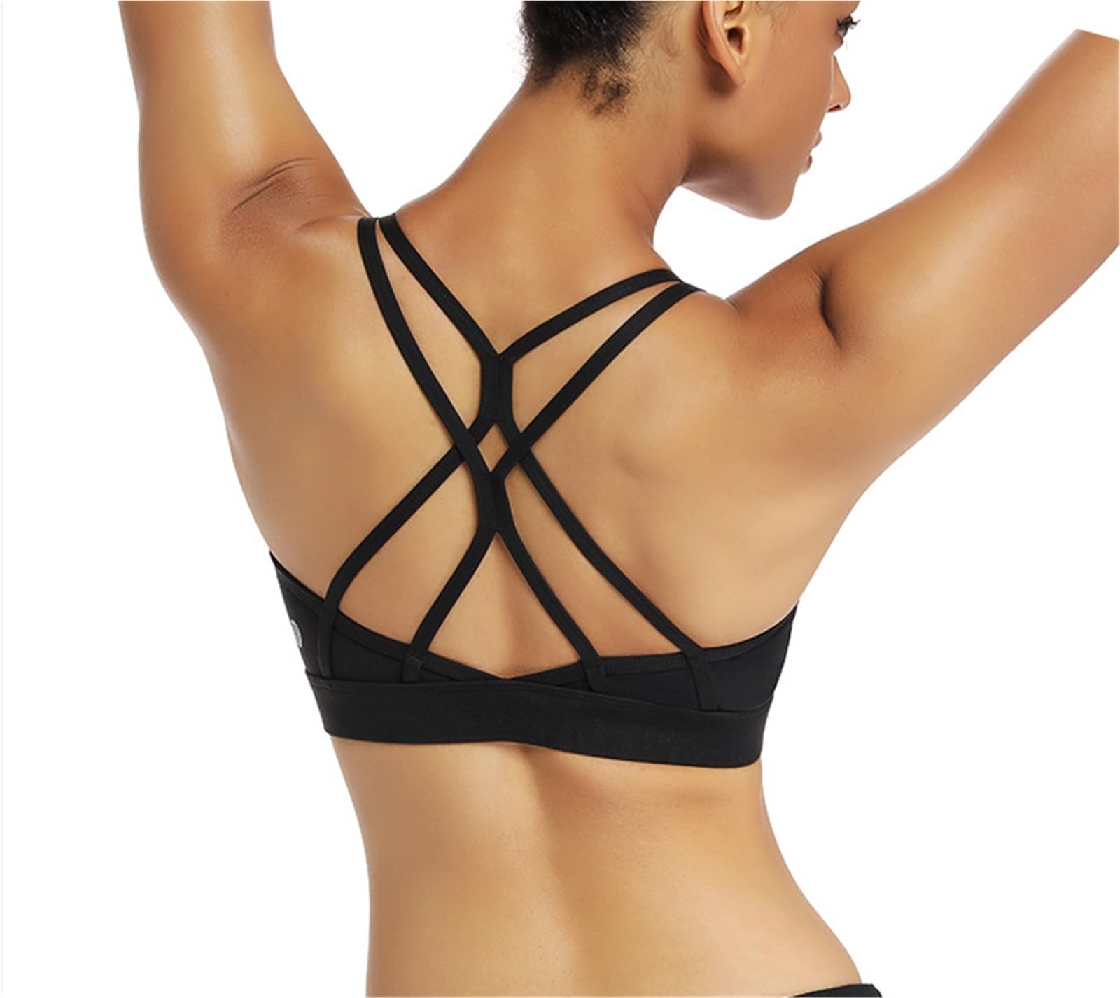 Reggiseni Donna Reggiseni Reggiseno Sportivo A Canotta Da Donna Reggiseno Yoga Con Supporto Incrociato For La Schiena Con Coppe Rimovibili Palestra Donna Reggiseni da Donna