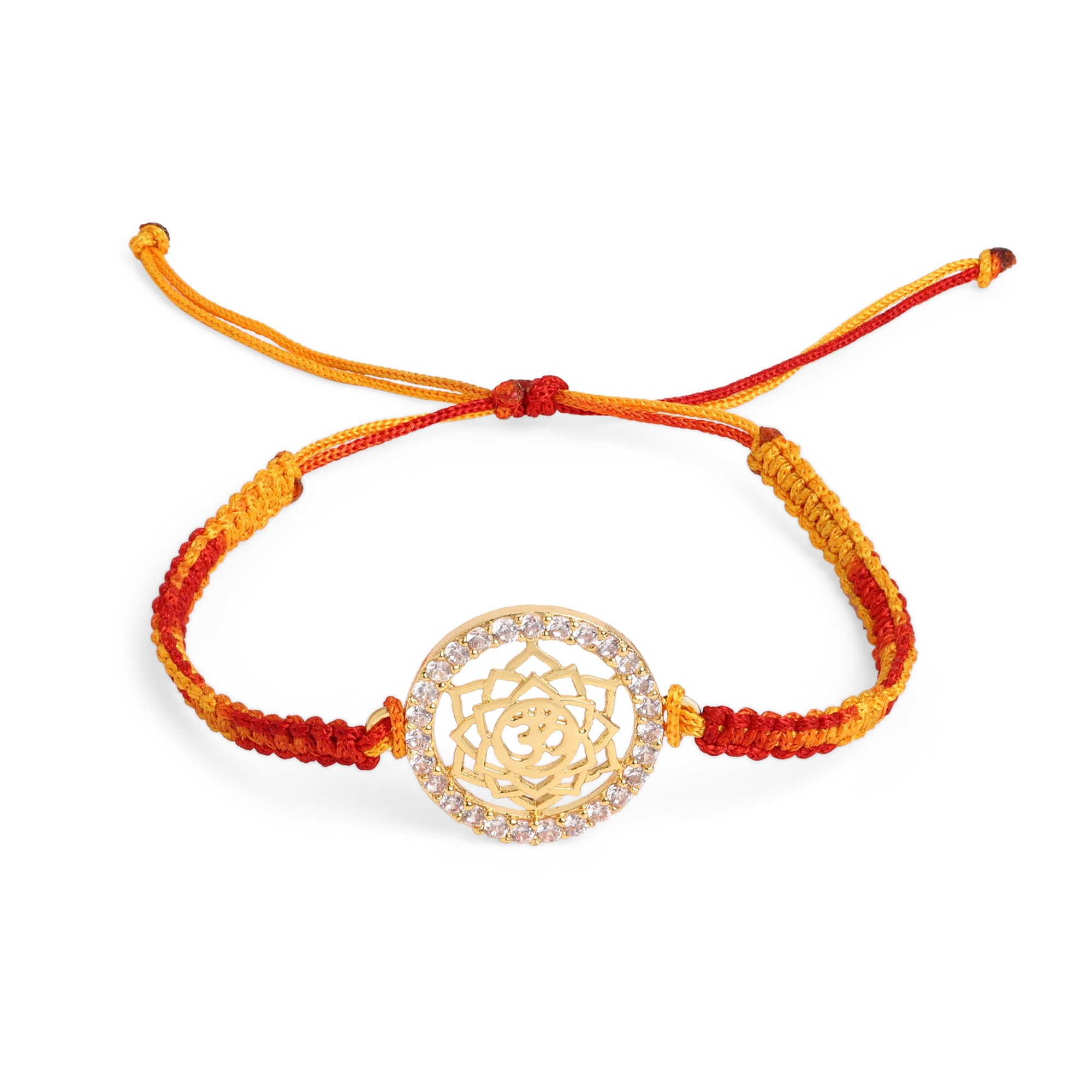 MINUTIAE Mens Rakhi Gift For Brother With Gold Plated Om | Religious & Designer Rakhi Bracelet For Raksha Bandhan/Rakshabandhan | Promotes Positive Energy On Chanting (B0CCMV83KM) Amazon Price History, Amazon Price Tracker