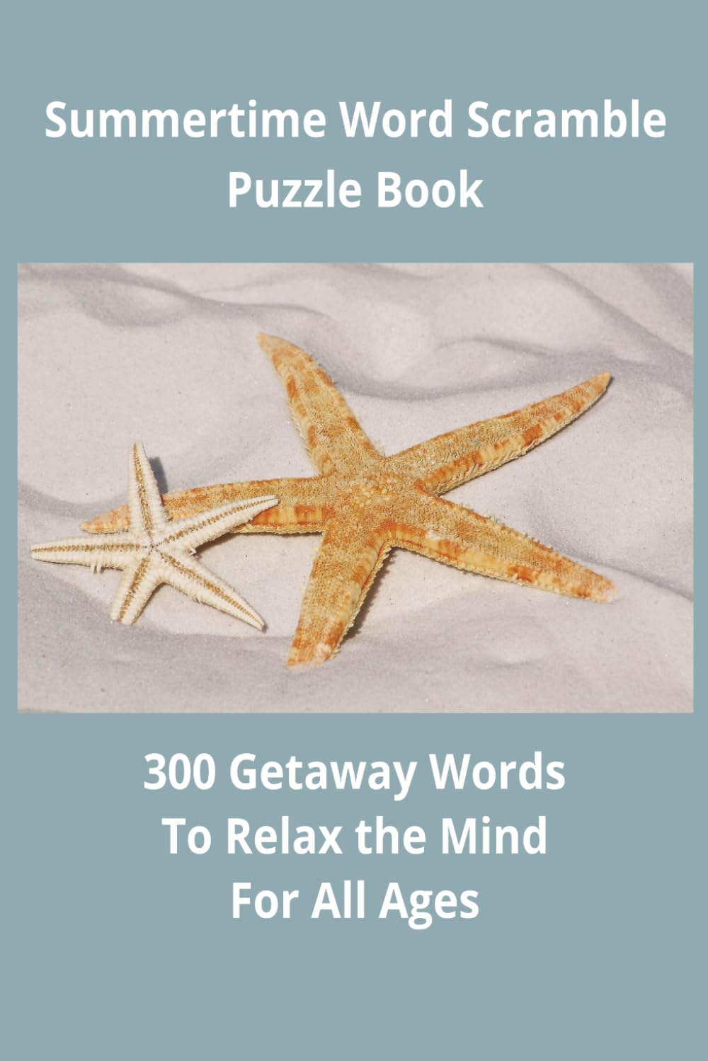 Summertime Word Scramble Puzzle Book
