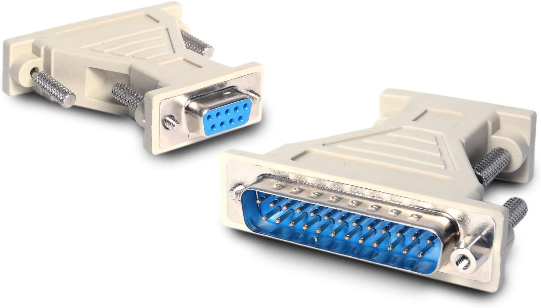 AT925FM DB9 to DB25 Serial Cable Adapter - F/M, Beige
