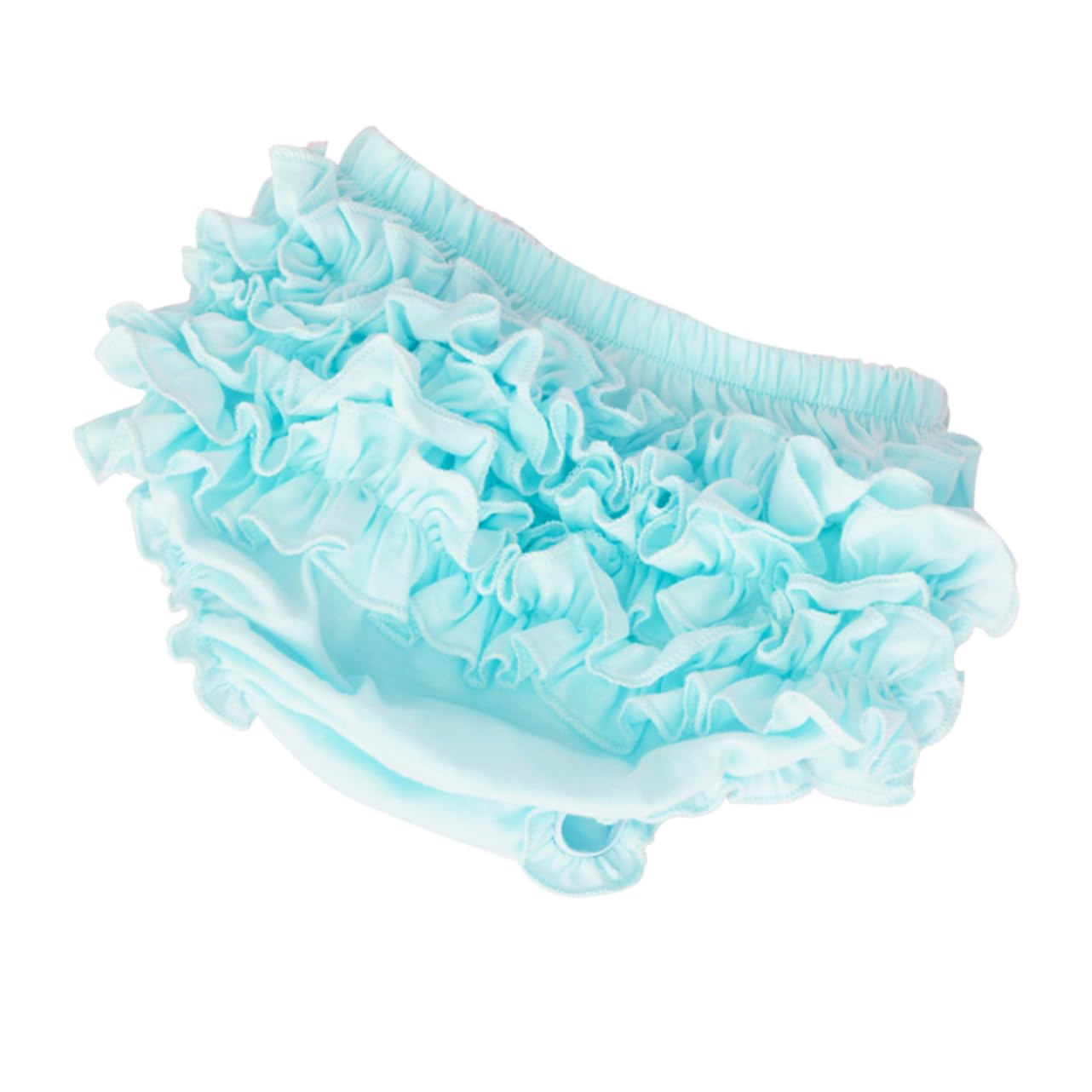 COSMEVIVI Girl Diaper Cover Lace Pure Cotton Ruffled Pants Versatile for Dressing up