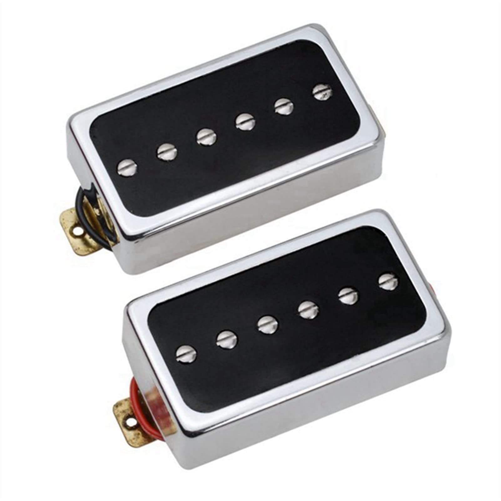 Humbuckers 2 Pcs P90 Pickup De Guitarra Eléctrica Tamaño De Humbucker Pickup Y Puente De Bobina Única
