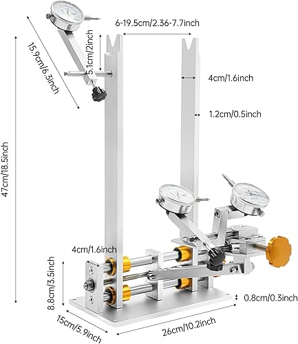Miniatura 2 de Soporte de rueda de bicicleta, soporte profesional de reparación de ruedas de bicicleta plegable para ruedas de 10 a 29 pulgadas, ancho de llanta