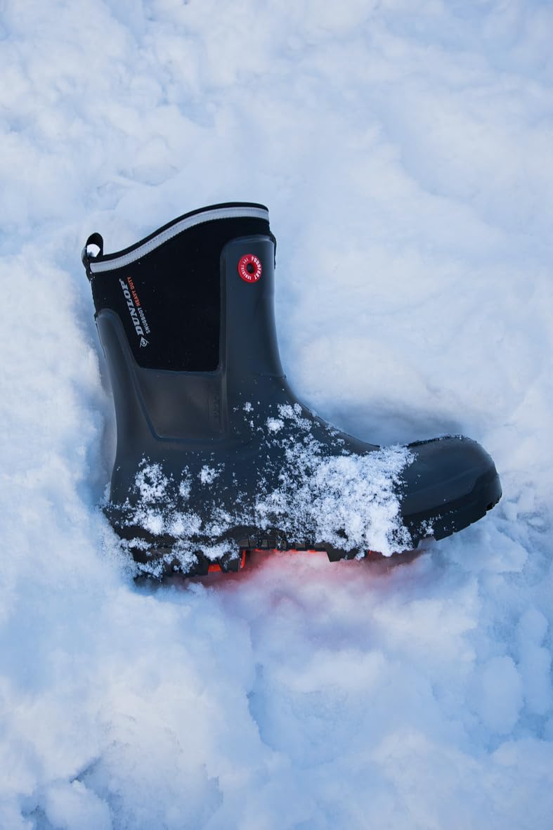 DUNLOP Snugboot Heavy Duty Calf Uomo Donna Impermeabile Leggero Durevole Grigio Punta Composita di Sicurezza