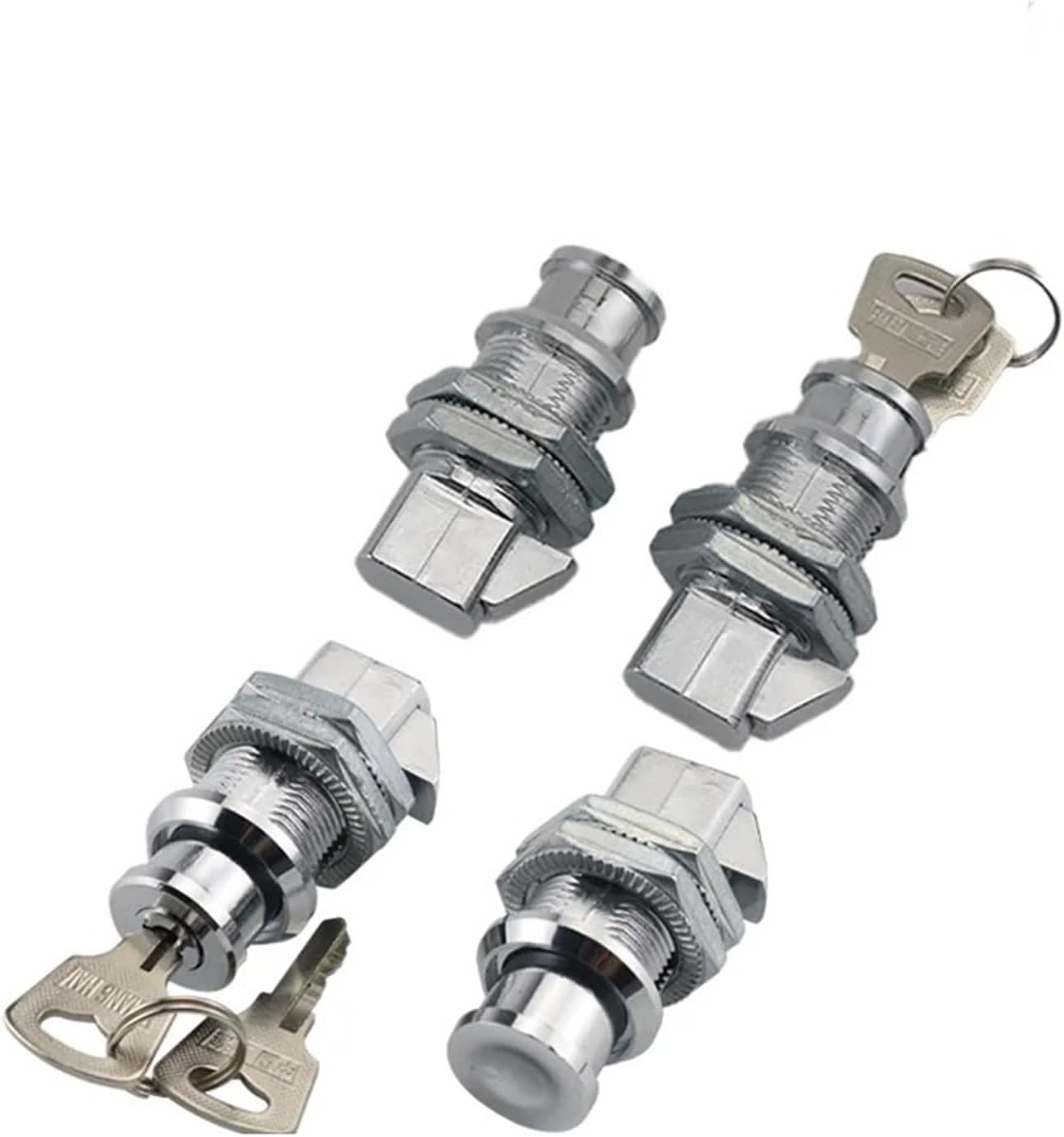 Cylindrical Button Lock Electrical Cabinets 1Pcs(Matte No Lock-2)