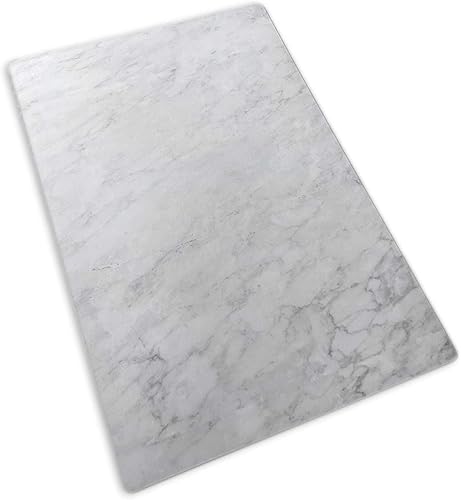 Bessie Bakes Telón de fondo de fotografía replicado de mármol gris sutil de 2 pies de ancho x 3 pies de largo, 0.118 in de grosor