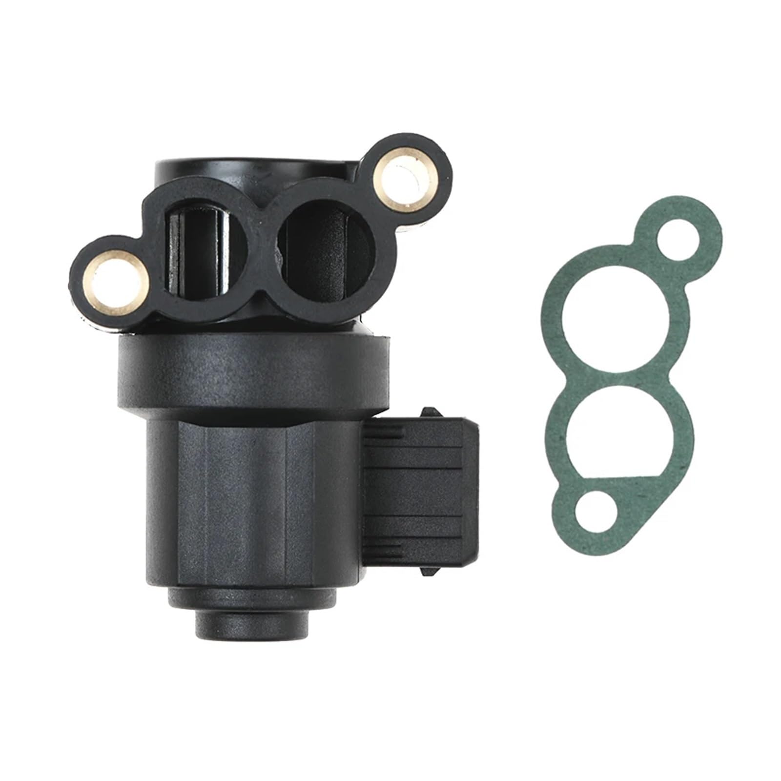 NEGRO Valvola di controllo dell'aria al minimo, adatta for E46 316i 318 I Is Ti 318i 318is 318ti Z3 1.6L 1.8L 1.9L E34 13411435846 0280140561 0280140575 Solenoide di controllo del minimo dell'auto