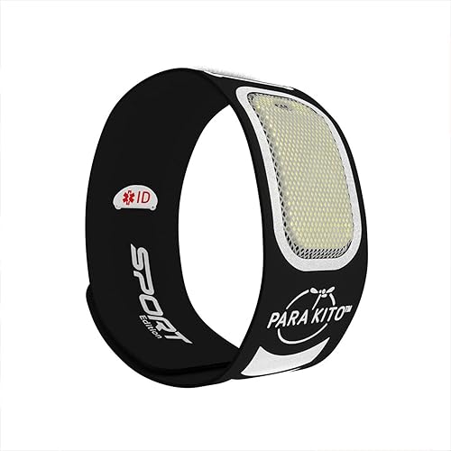 PARA'KITO Pulsera repelente de insectos y insectos  Impermeable, repelente de plagas al aire libre con aceites esenciales naturales  Edición