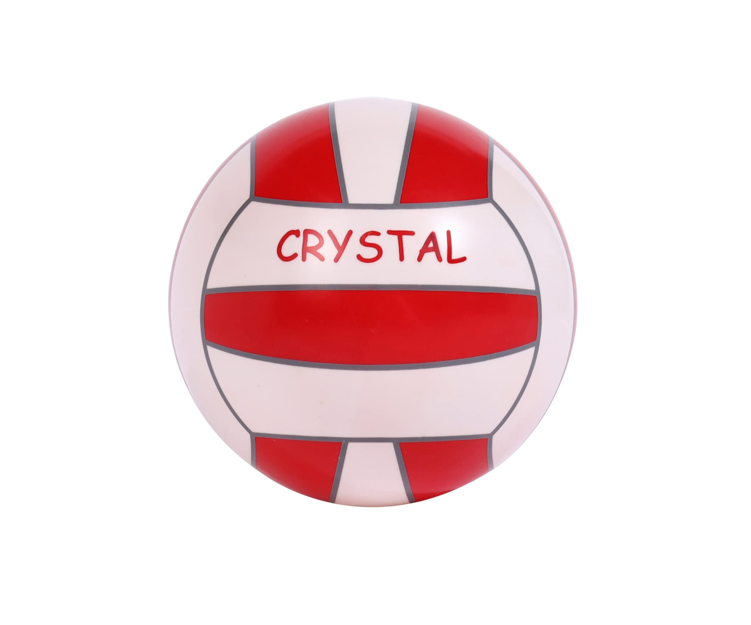 Jupiter Industries® Inflatable Vinyl Ball for Swimming Pool & Garden| Perfect ball for Children, with 2 Inflating Pins - PVC Ball for Kids to use at Pools, Beach, Outdoor & Indoor Play | Size : 22cm (9 Inches) | Red - White (B07SP7P9GN) Amazon Price History, Amazon Price Tracker