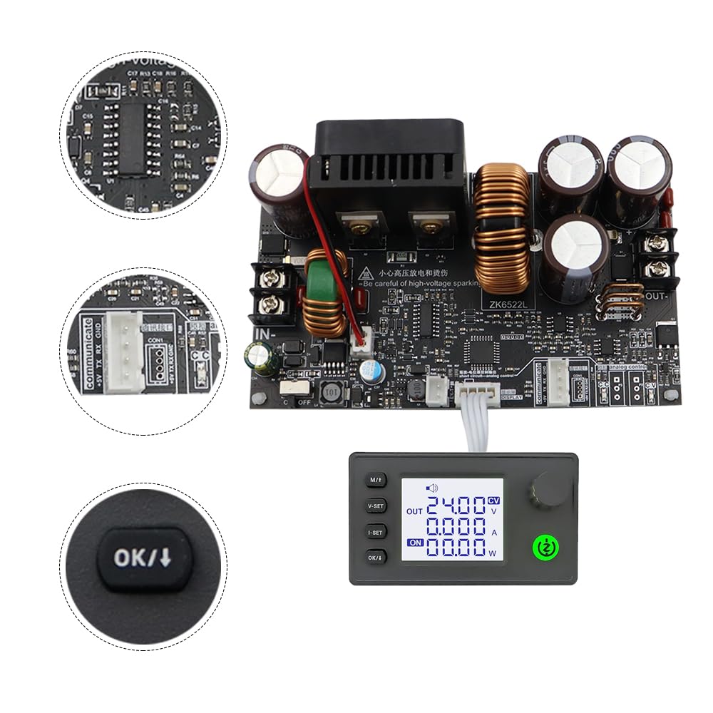 POFET DC 6-75 V 22 A 1400 W Step Down Modulo CNC regolatore di tensione regolabile tensione costante corrente costante Buck Converter Modulo