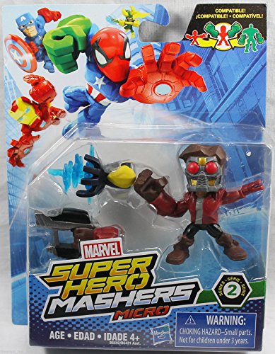 Marvel Super Hero Mashers Micro Series 2 Mini Figure - Star Lord ^G#fbhre-h4 8rdsf-tg1324417