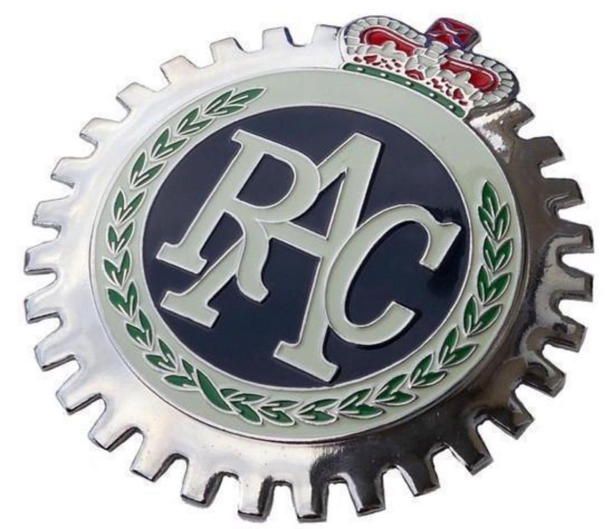 Amazon.co.jp: RAC グリルバッジ カーバッジ ミニ ジャガー 英国製 