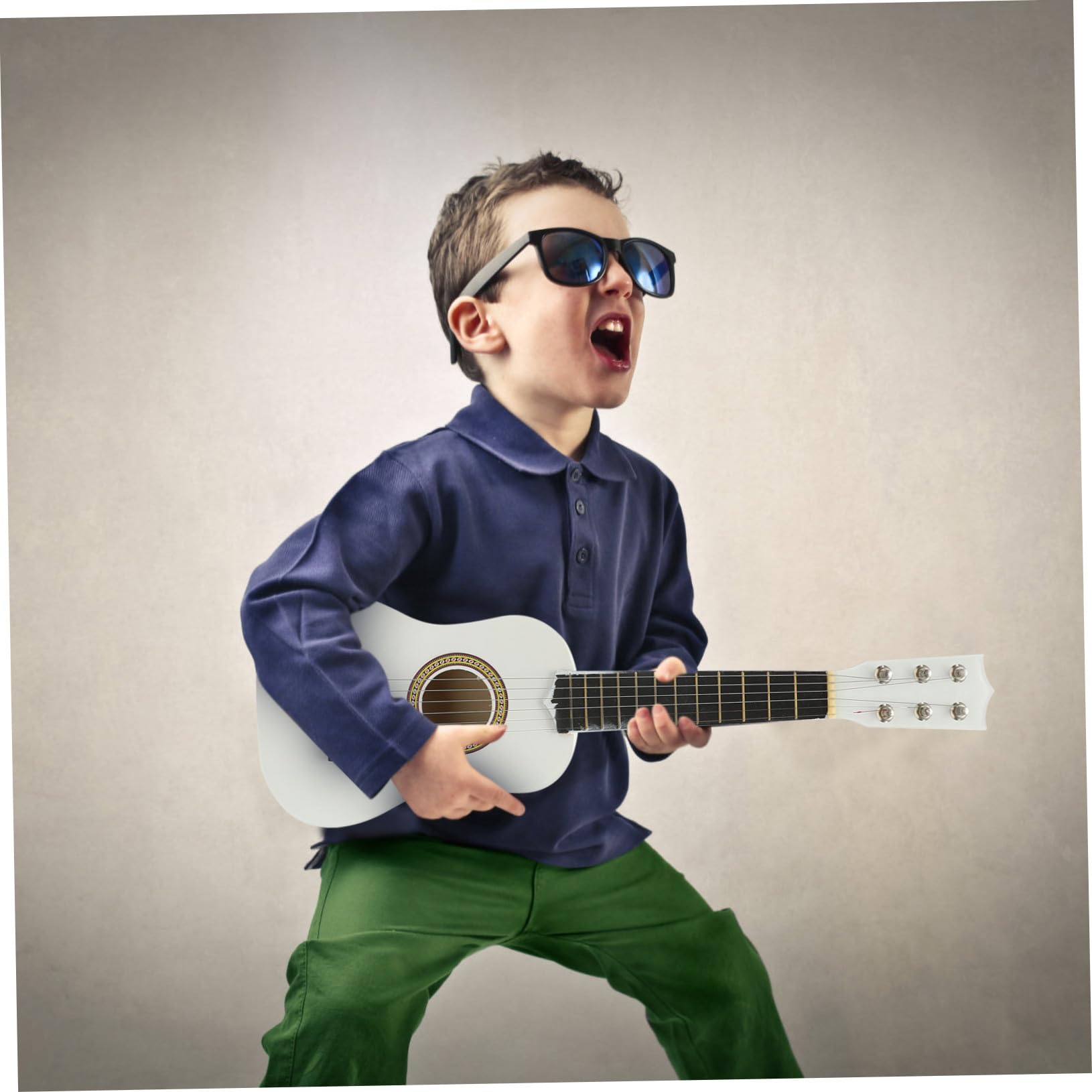 Guitarra Infantil de 21 Pulgadas de Madera para Principiantes
