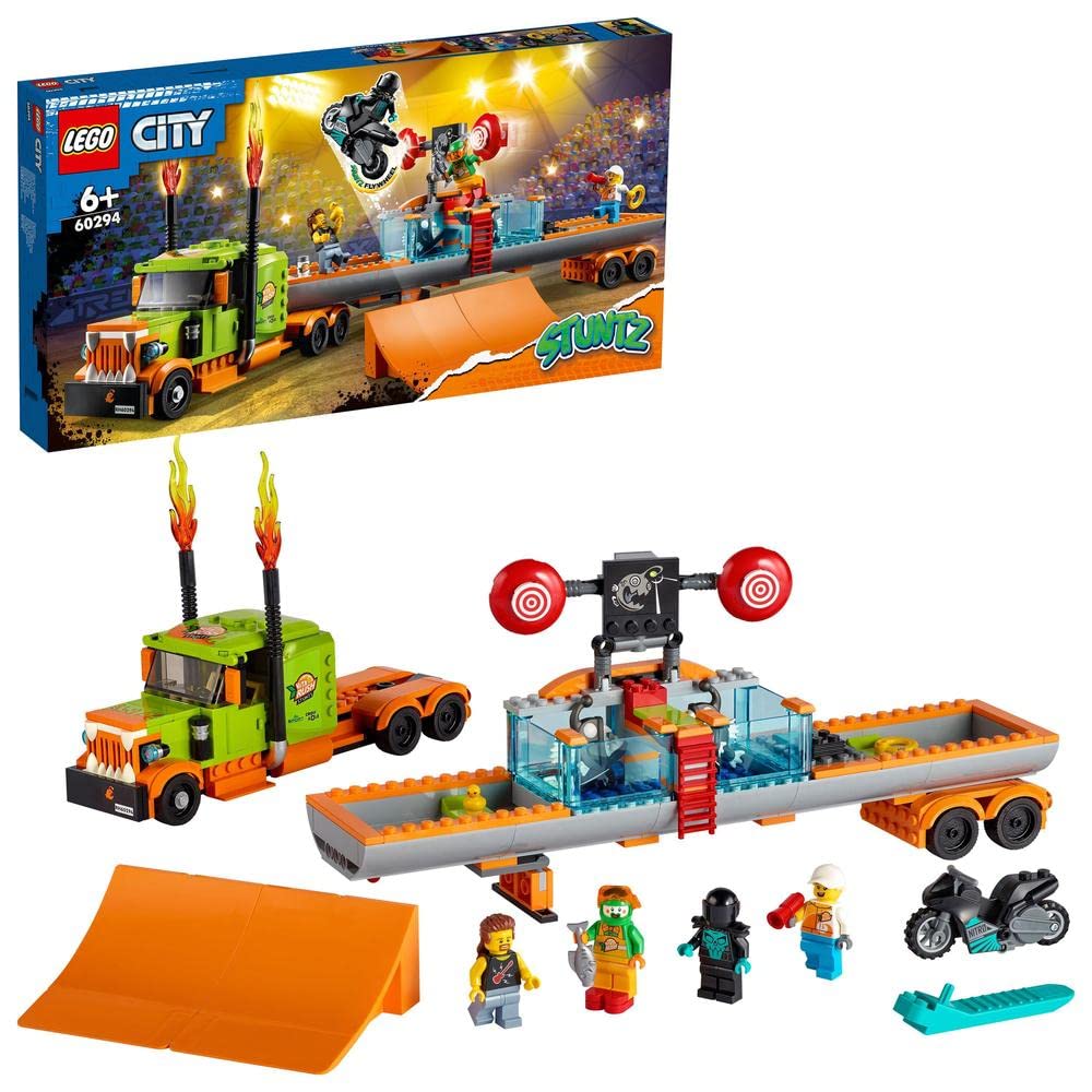 LEGOCity Stunt Show Truck 60294 Building Kit (420 Pieces)
