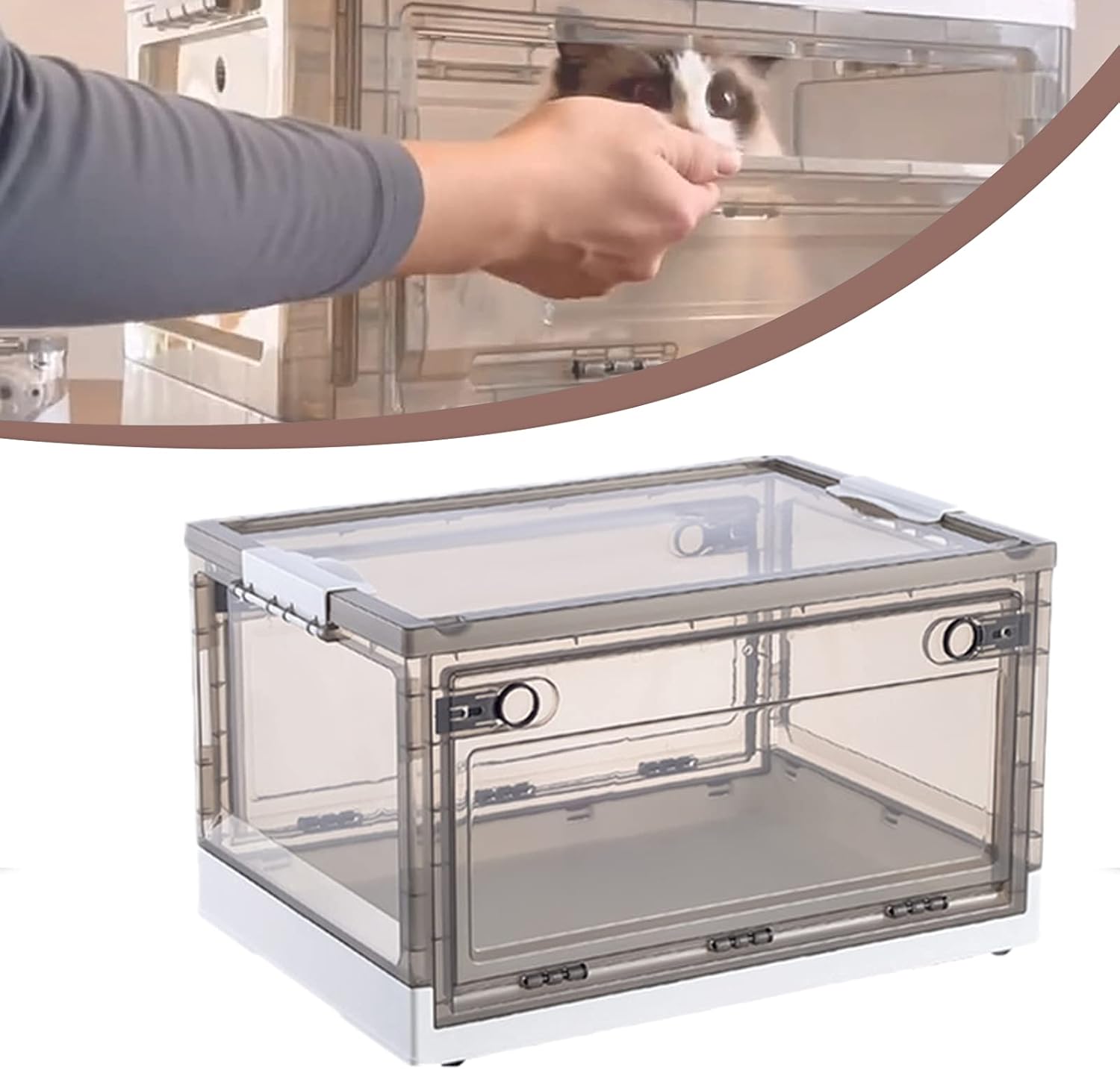 HIMNA PETTR Puppy Incubator, Nebulization Box Large PET