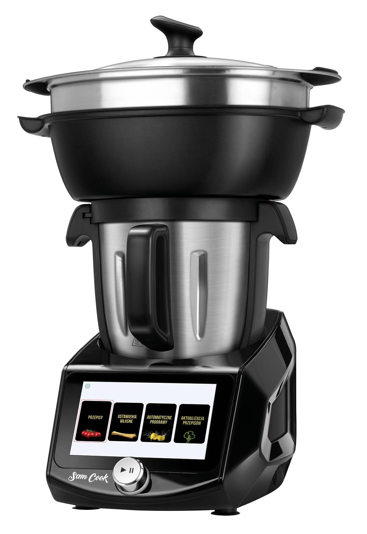 Sam Cook PSC-11 wielofunkcyjny robot kuchenny, tworzywo sztuczne, czarny