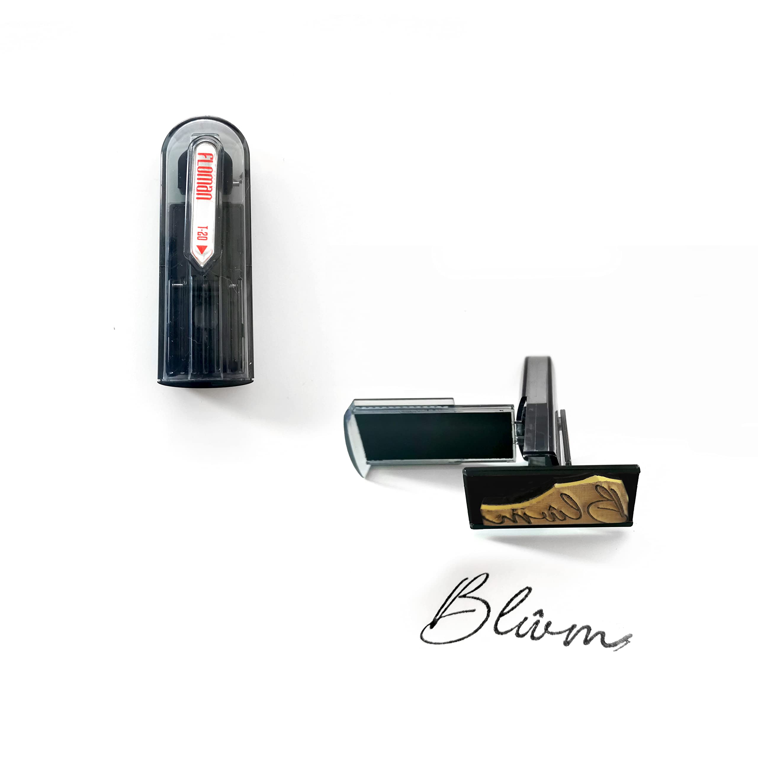 Personalised Signature Stamp, Handwriting Stamp, Autograph Stamp, Custom Name Stamp (Pocket Stamp)