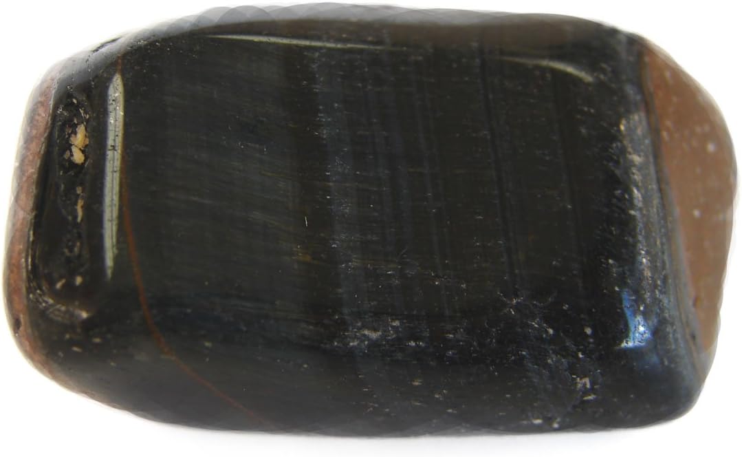 Feng Shui Import Blue Tiger Eye Tumbled Polished Natural Stone