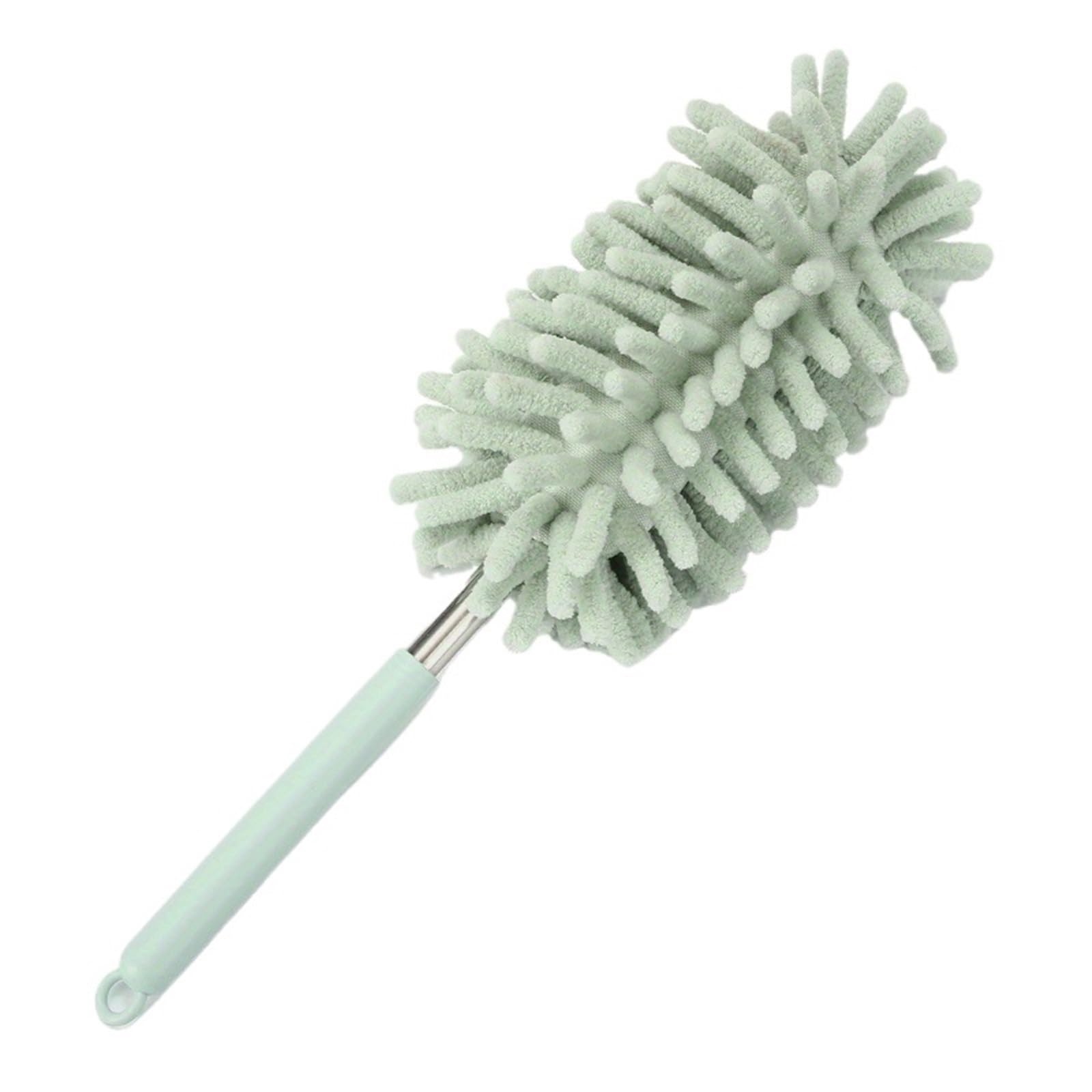 Duster Chenille Dust Duster for Cleaning and Removal Halloween and Christmas Spree(Green)
