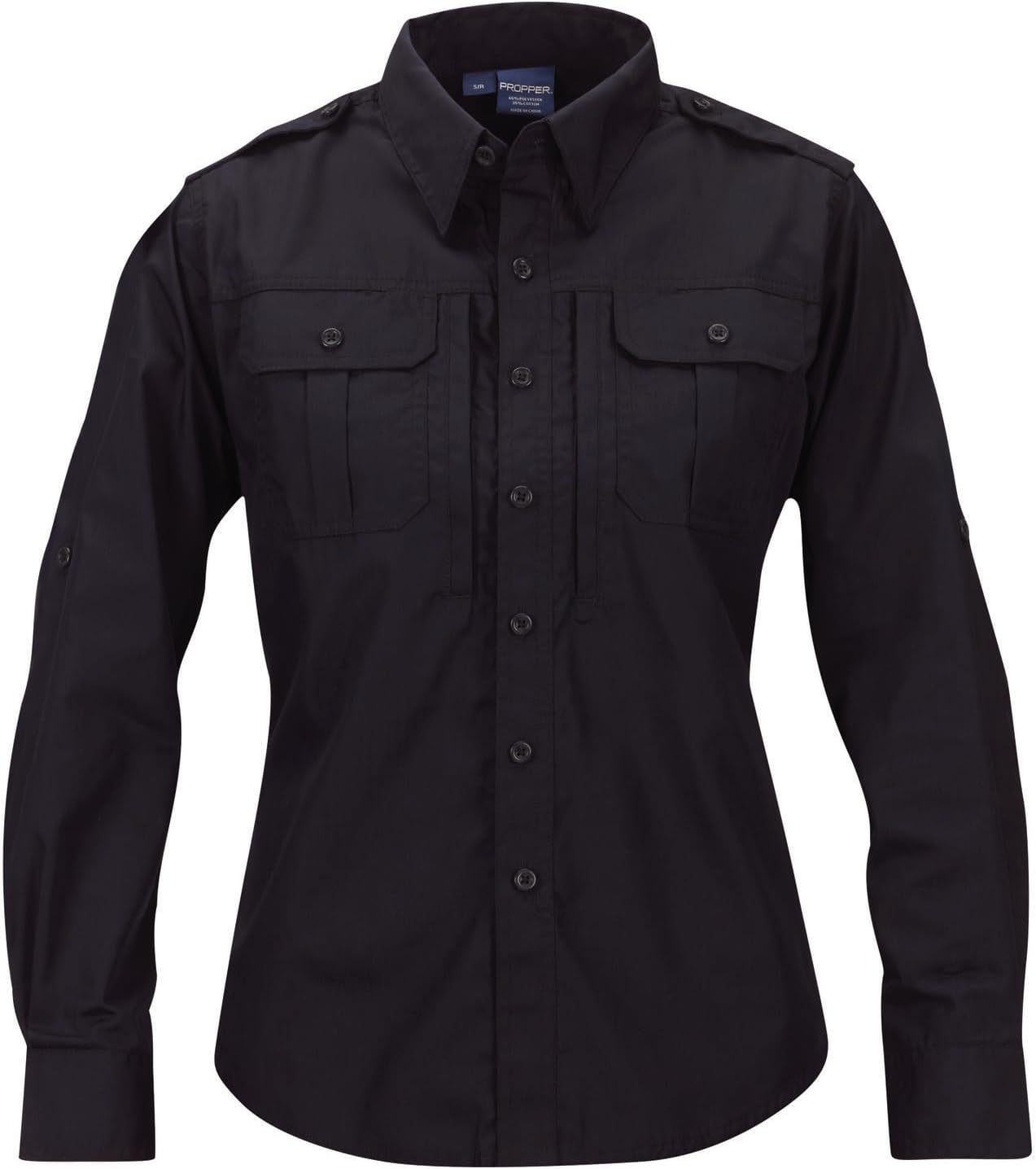 Propper Women's Tactical Long Sleeve Shirt , Small, Lapd Navy