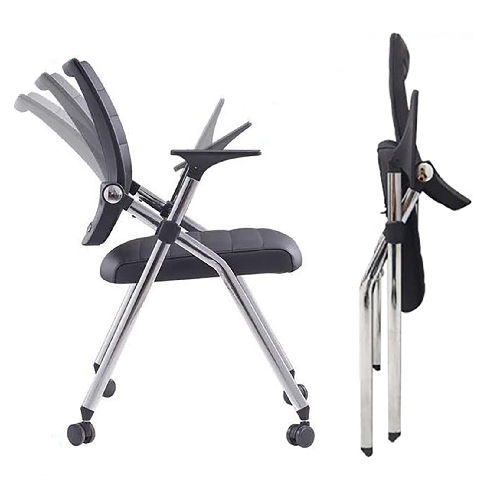 Chaise de bureau pliante pour optimiser les petits espaces