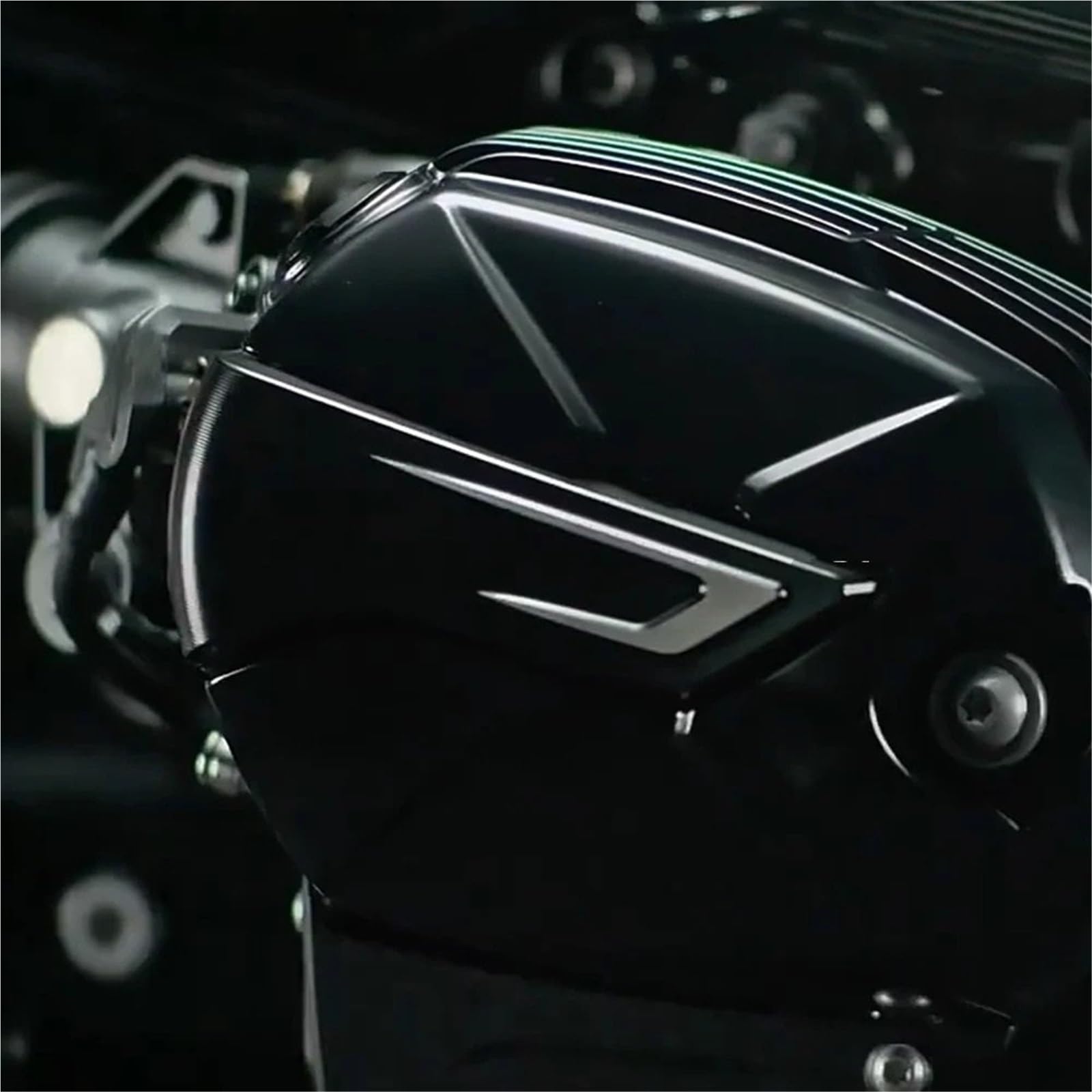 Motocykl Przednia Osłona Chłodnicy Pasuje do BMW R Nine T Rninet Scrambler RNINET Urban G/SR NINE T Pure Motorcycles Osłona cylindra silnika Ochrona głowicy(Gold)