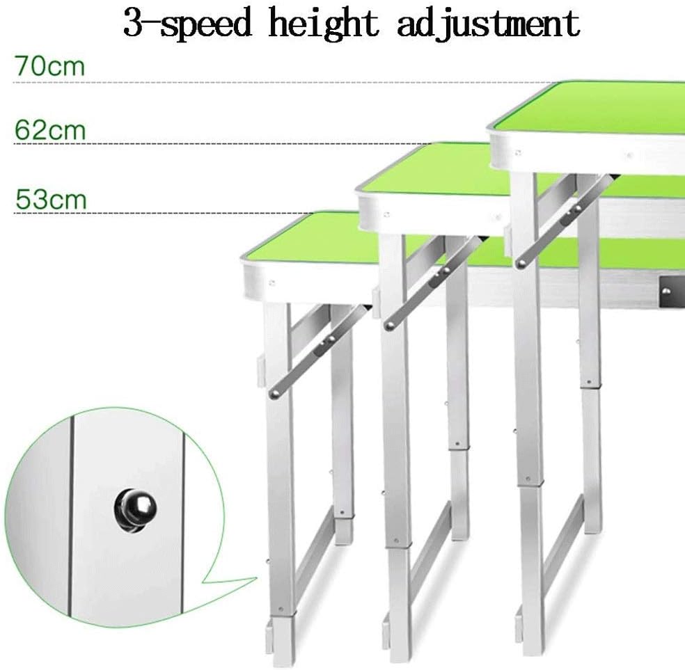 LXXSH Folding Table-Folding Table in Outdoor Picnic Party Dining Camping Table Portable Aluminum : Patio, Lawn & Garden