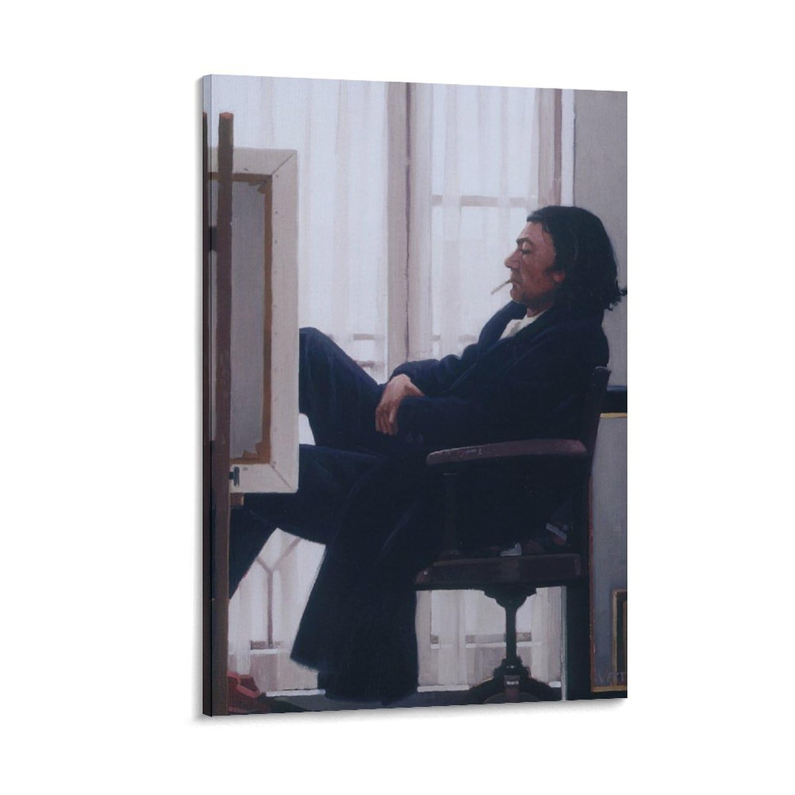 Chelsea Morning by jack_vettriano Wall Art Prints Poster Wall Art Poster Scroll Canvas Painting Picture Living Room Decor Home 08x12inch(20x30cm)