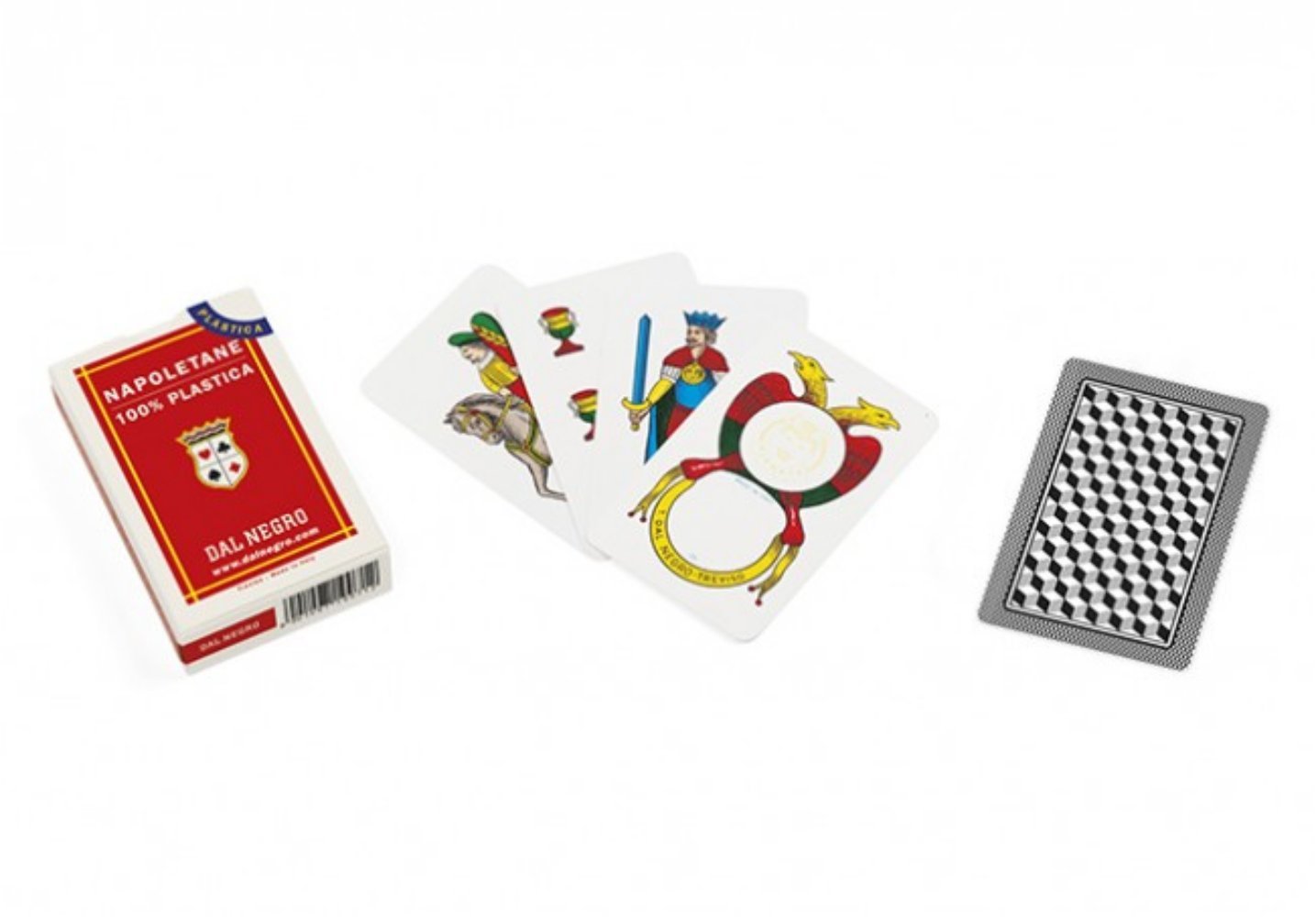 Dal Negro- Carte da Gioco Napoletane, Multicolore