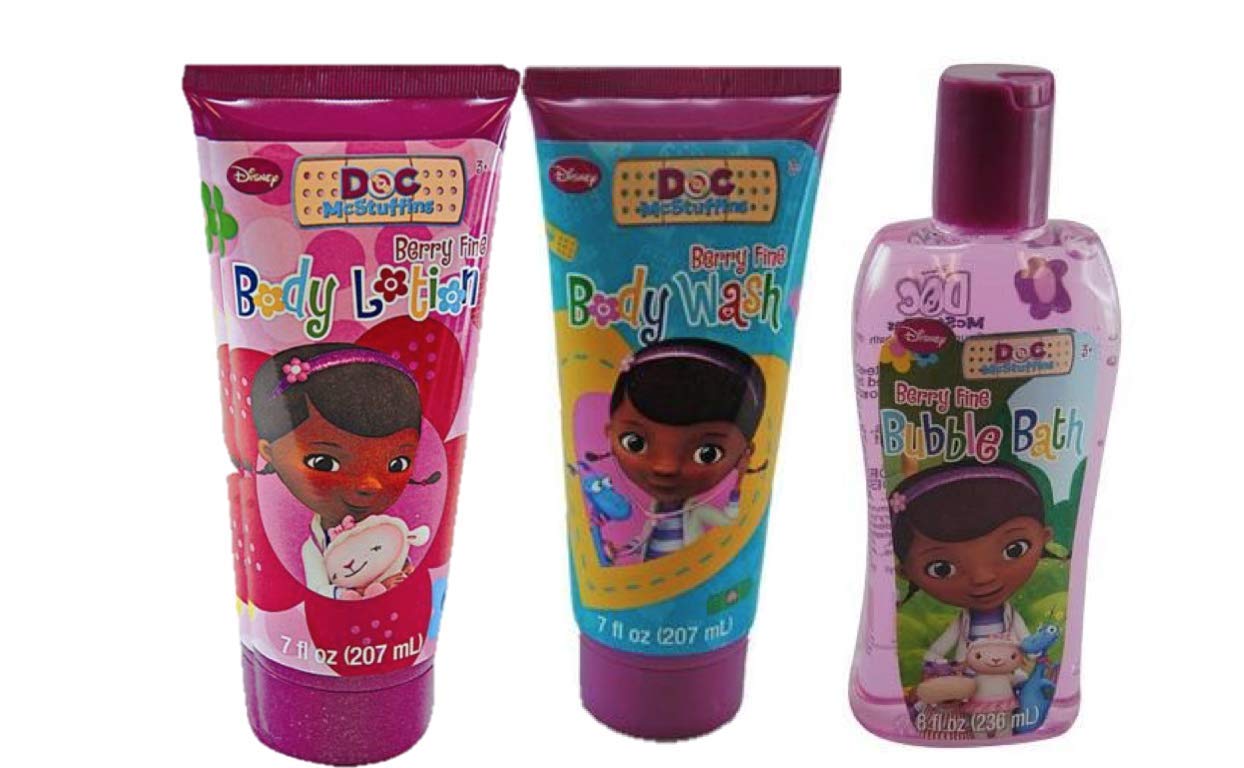 Doc McStuffins Body Lotion, Bubble Bath bundle body wash