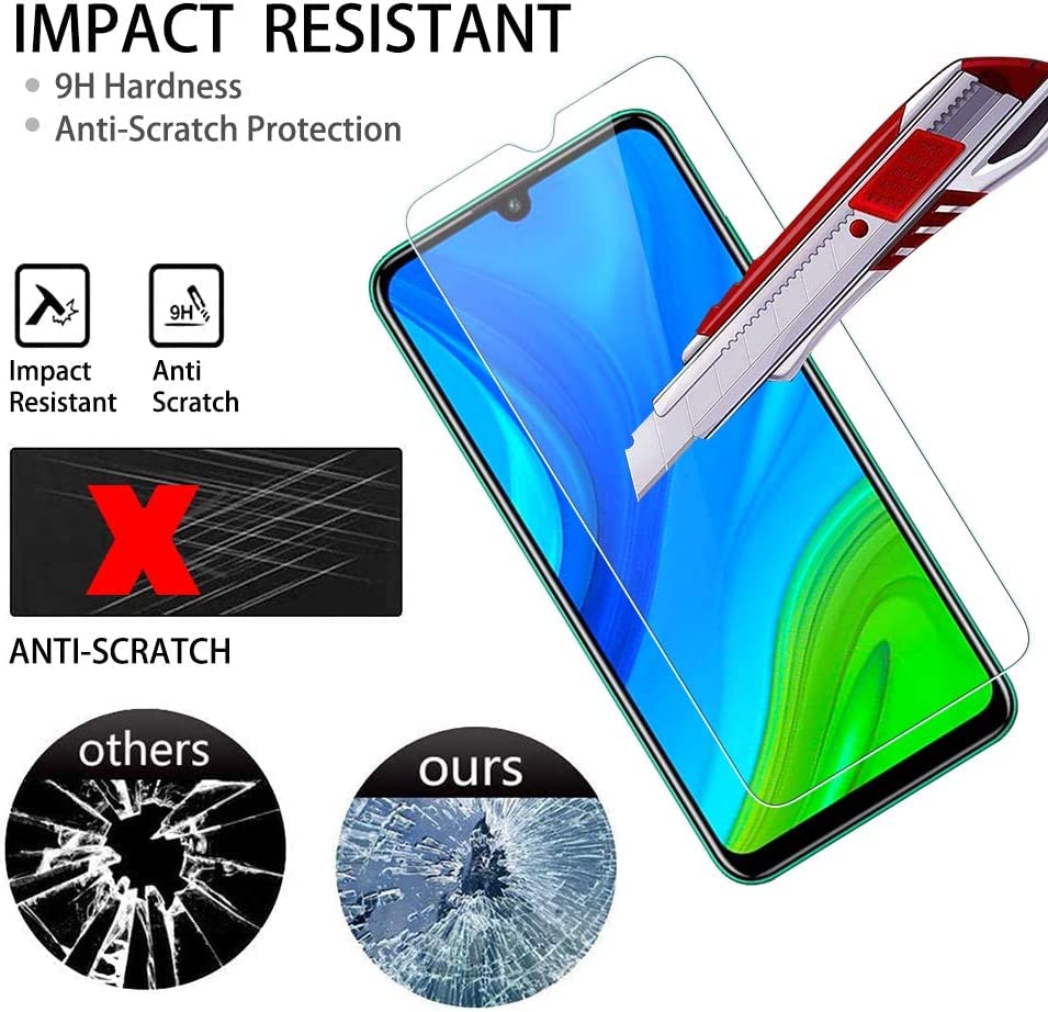 Panzerglas Displayschutzfolie Für Huawei P Smart 2020 – Vollständige Abdeckung, Kratz- Und Bruchsicher, Blaulichtfilter
