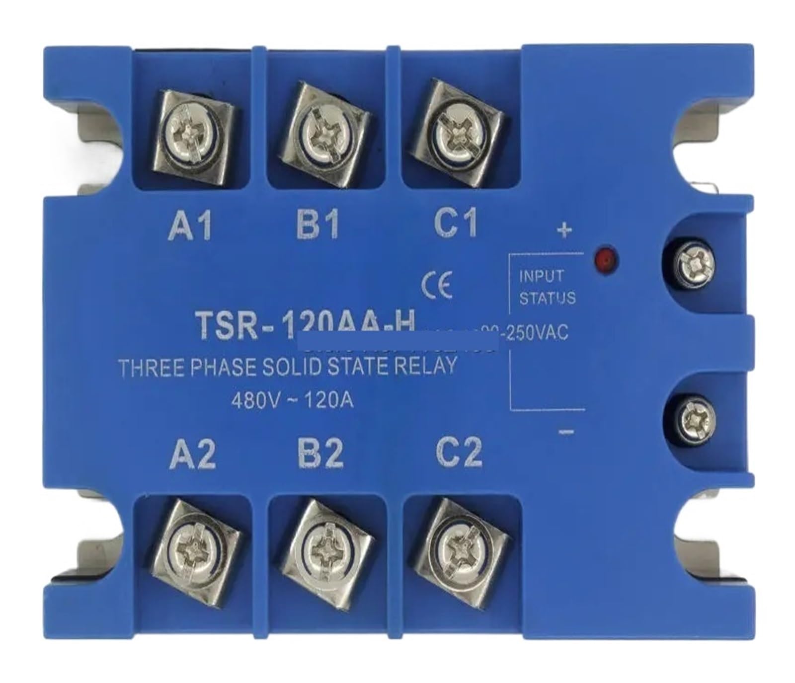 Ltrajuynh One Color Tsr-120Aa-H Three Phase Ac To 120A 90-480Vac Solid State Relay/Ssr Tsr-120Aa