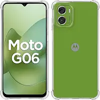Capa Case Antishock em TPU para novo Motorola Moto G06