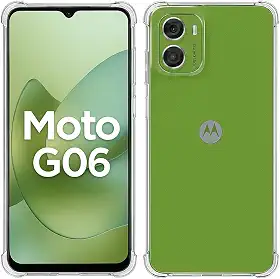 Capa Case Antishock em TPU para novo Motorola Moto G06