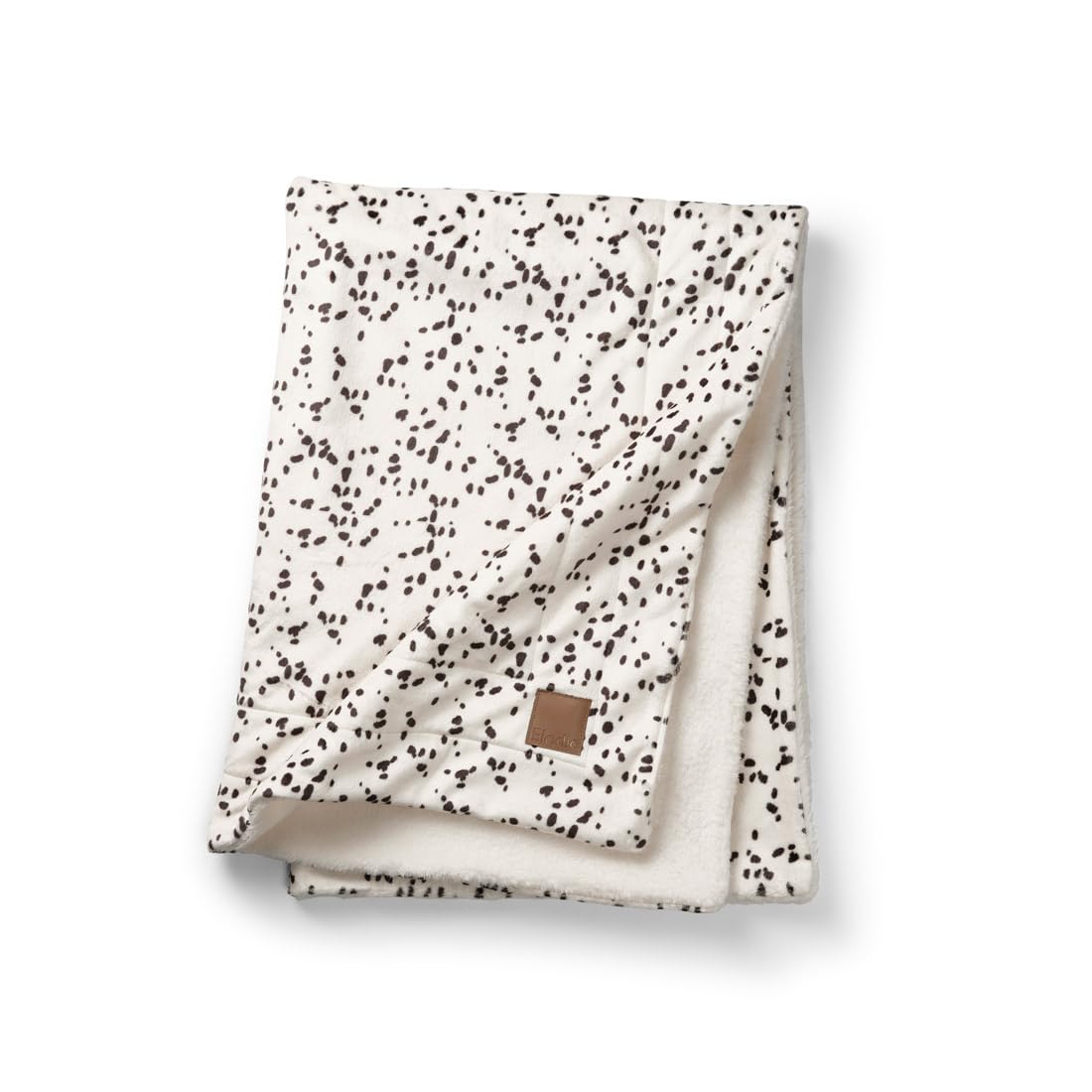 Elodie Details Pearl Velvet Baby Blanket Extra Soft Oeko-Tex Material 75 x 100 cm - Dalmatian Dots