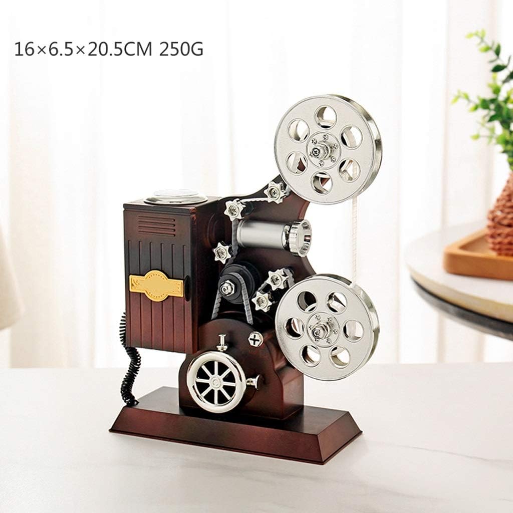 Retro Vintage Movie Projector Model Decoration Home Living Room Office Study Room Decoration Music Box image 3