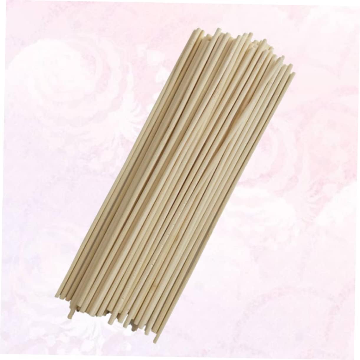 HEMOTON 3sets Plant Support Sticks for Gardening Durable Support Rods for Bonsai Vines Potted Flowers Smooth Finish Odorless DIY Garden Tool 500pcs*3