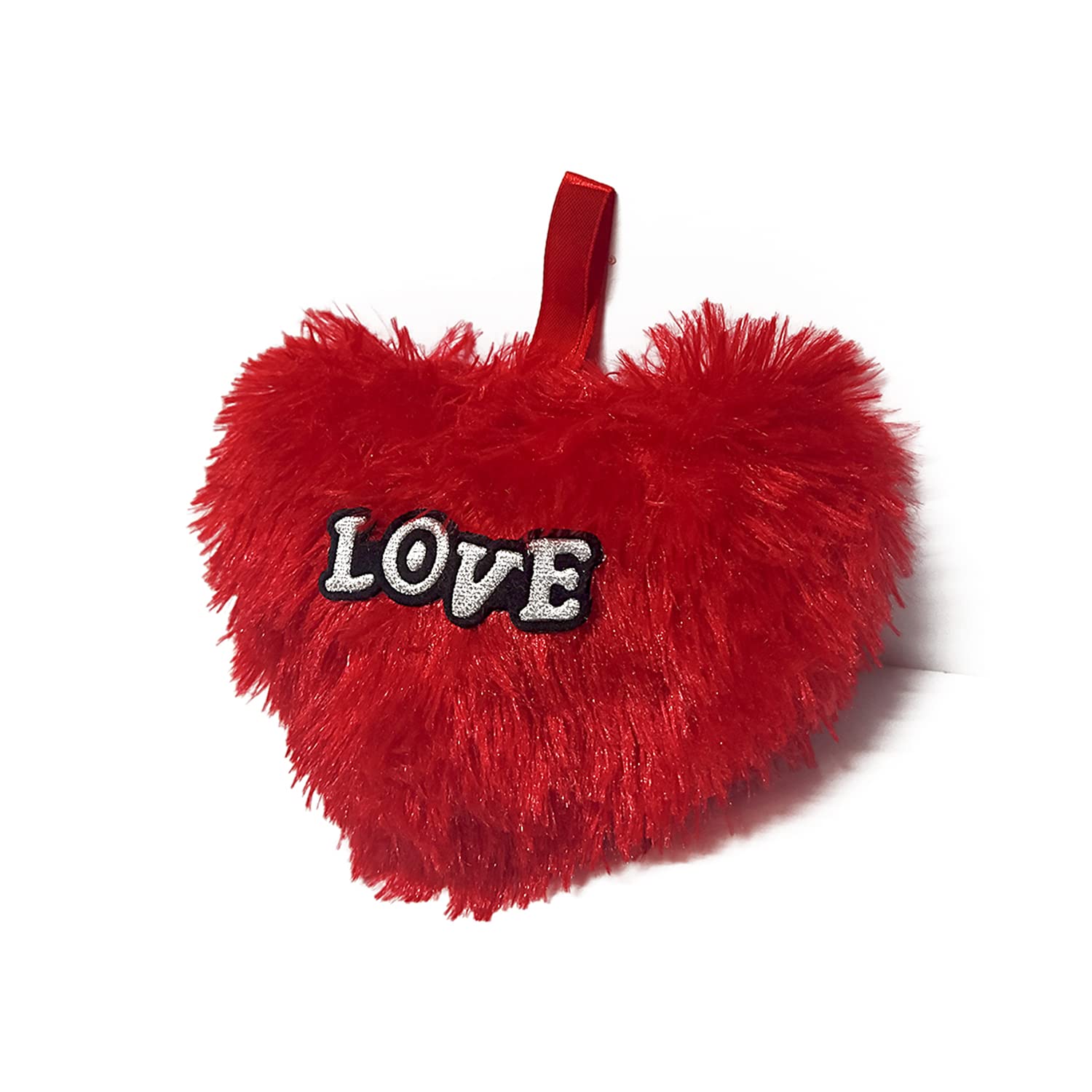 GIFT MY PASSION Polyester Love Heart Shape Cushion Pillow Valentine Day/Birthday Gift/Gift Accessories Love Pillow For Girls And Boys, Red, Pack of 1