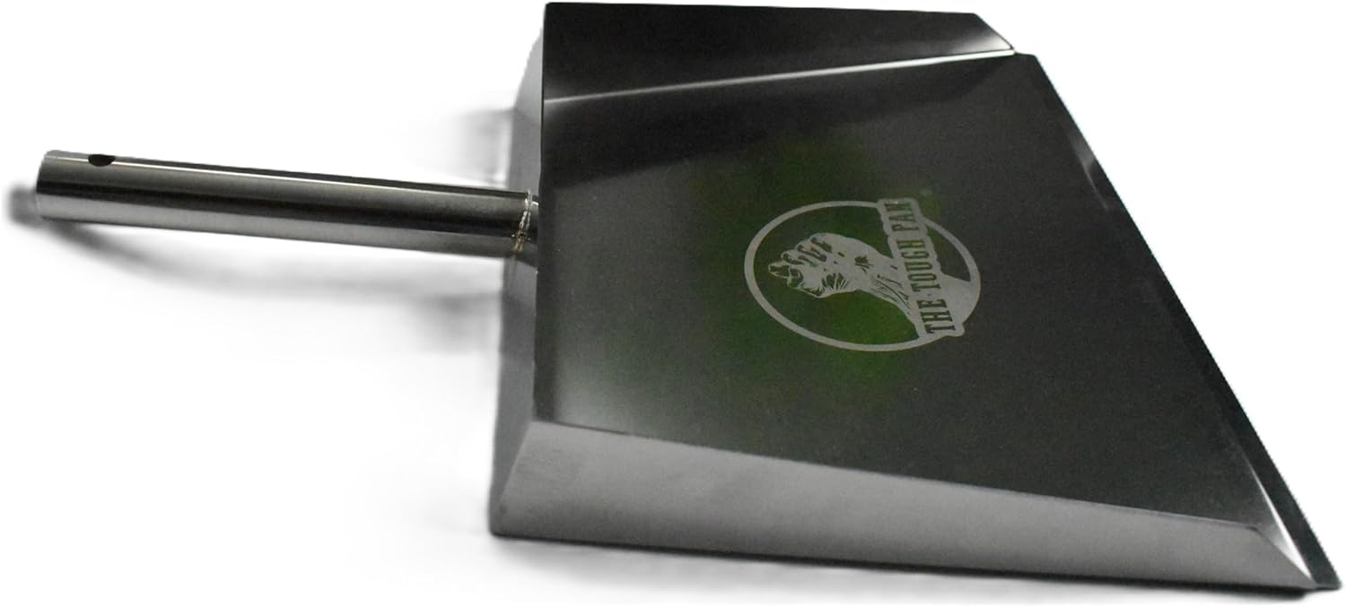 The Tough Pan Heavy Duty Stainless Steel Work Or Home Dust Pan, Shop Dust Pan