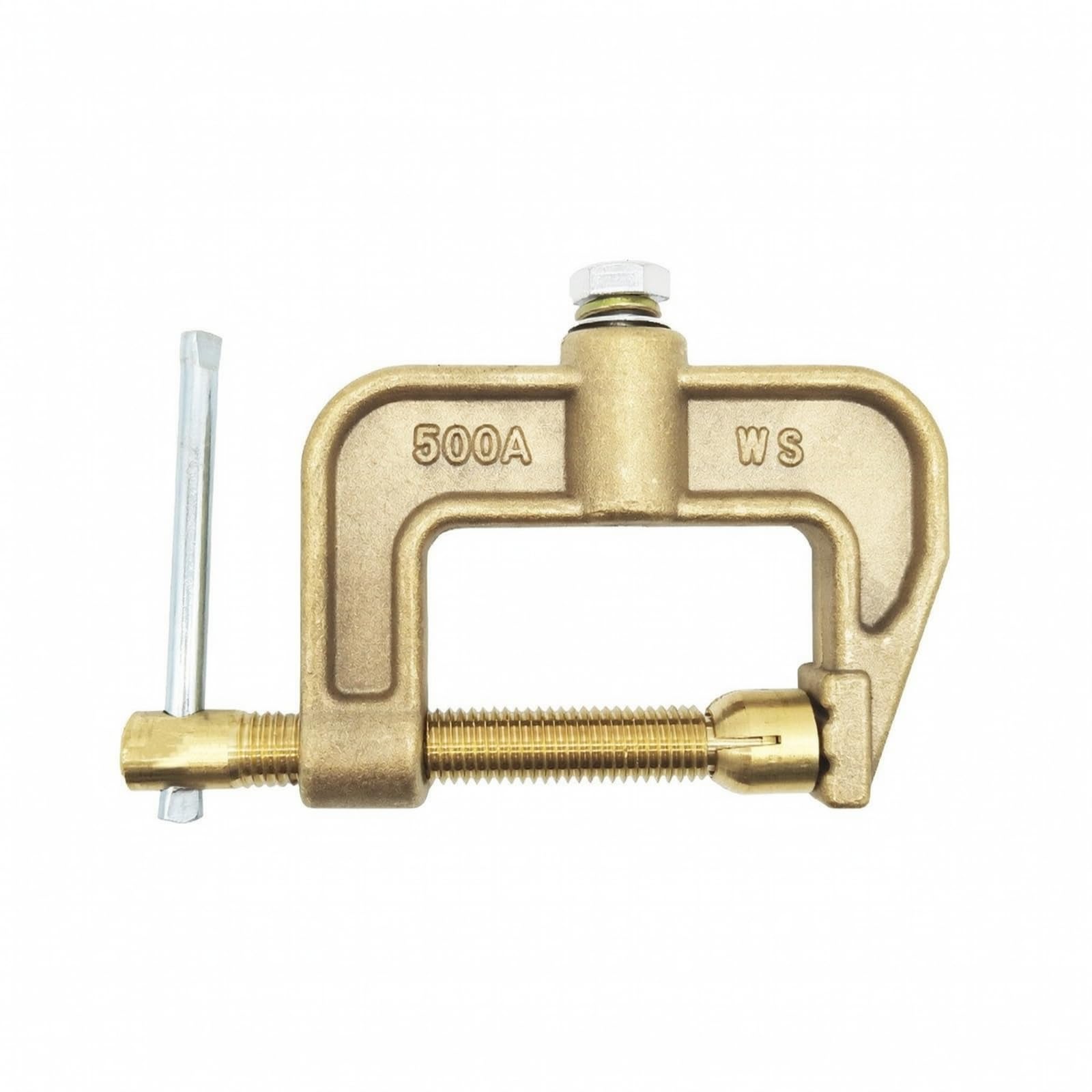 Morsetto di Massa per Saldatrice, style to 4 | Professionale, Morsetto di Massa in Rame, Flessibile, per Officina