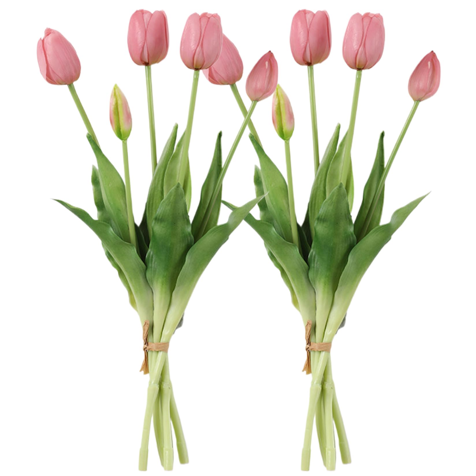 Tulipes artificielles réalistes de 16'' pour un décor de mariage printanier