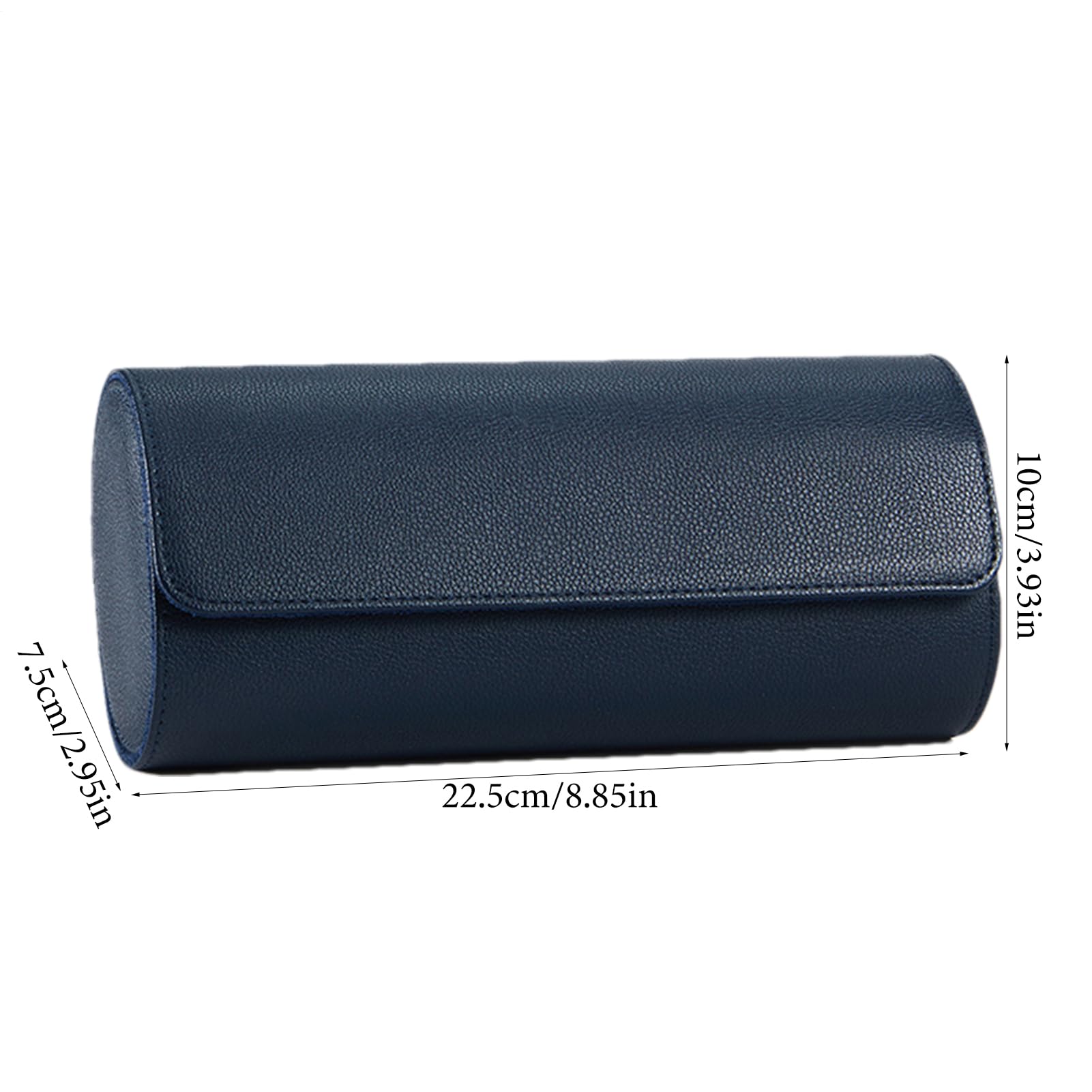 Organizador de cajas de reloj para hombre, estuche para relojes de viaje | Estuche de viaje ligero para relojes Estuche de reloj | Estuche de reloj Estuche para reloj con c