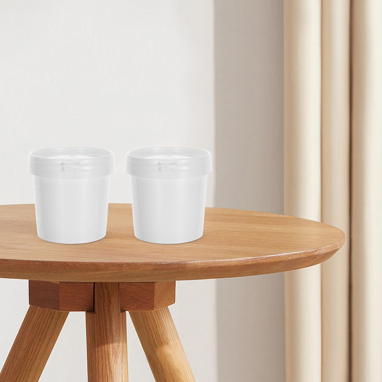 ABOOFAN Secchiello Vernice Vuoto 500Ml Con Coperchio Ermetico Sigillato Contenitori Per Vernice E Olio Motore Contenitori Piccoli Per Stoccaggio Chimico E Pittura