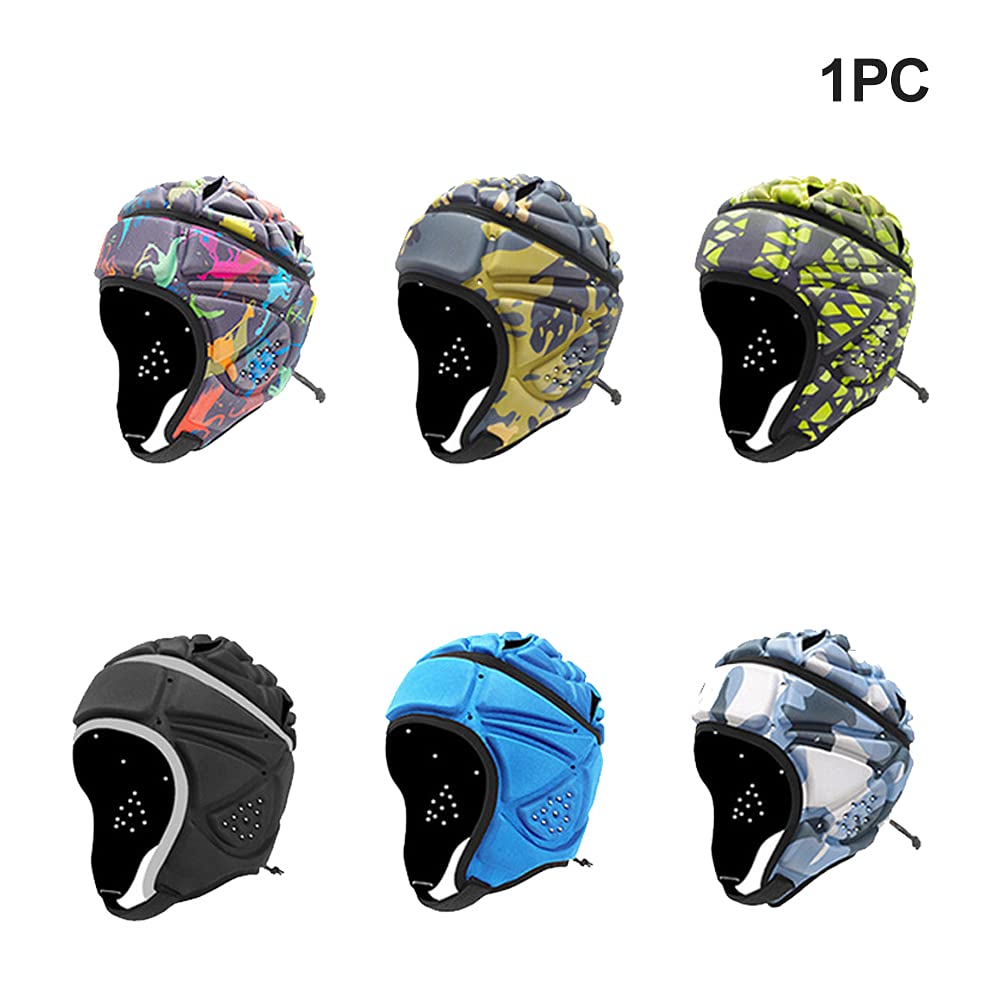 Casque de rugby souple respirant pour sports de plein air, jeunes adultes, drapeau de football, patinage à roulettes, cyclisme et plus encore