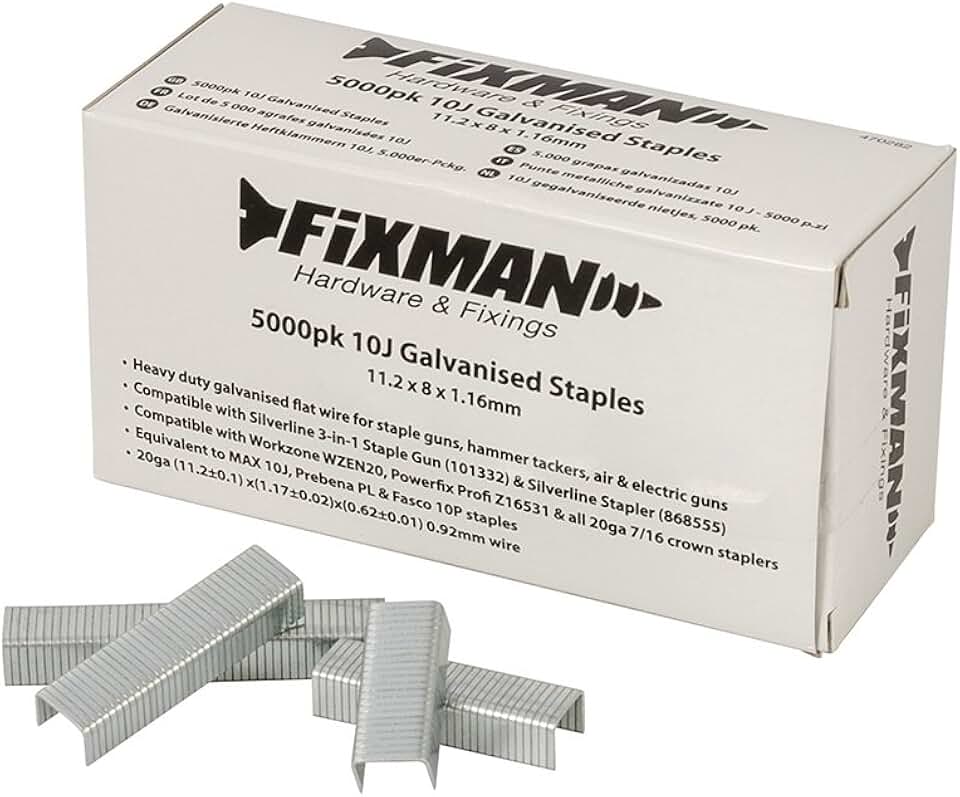 Amazon.co.uk powerfix staples 8mm